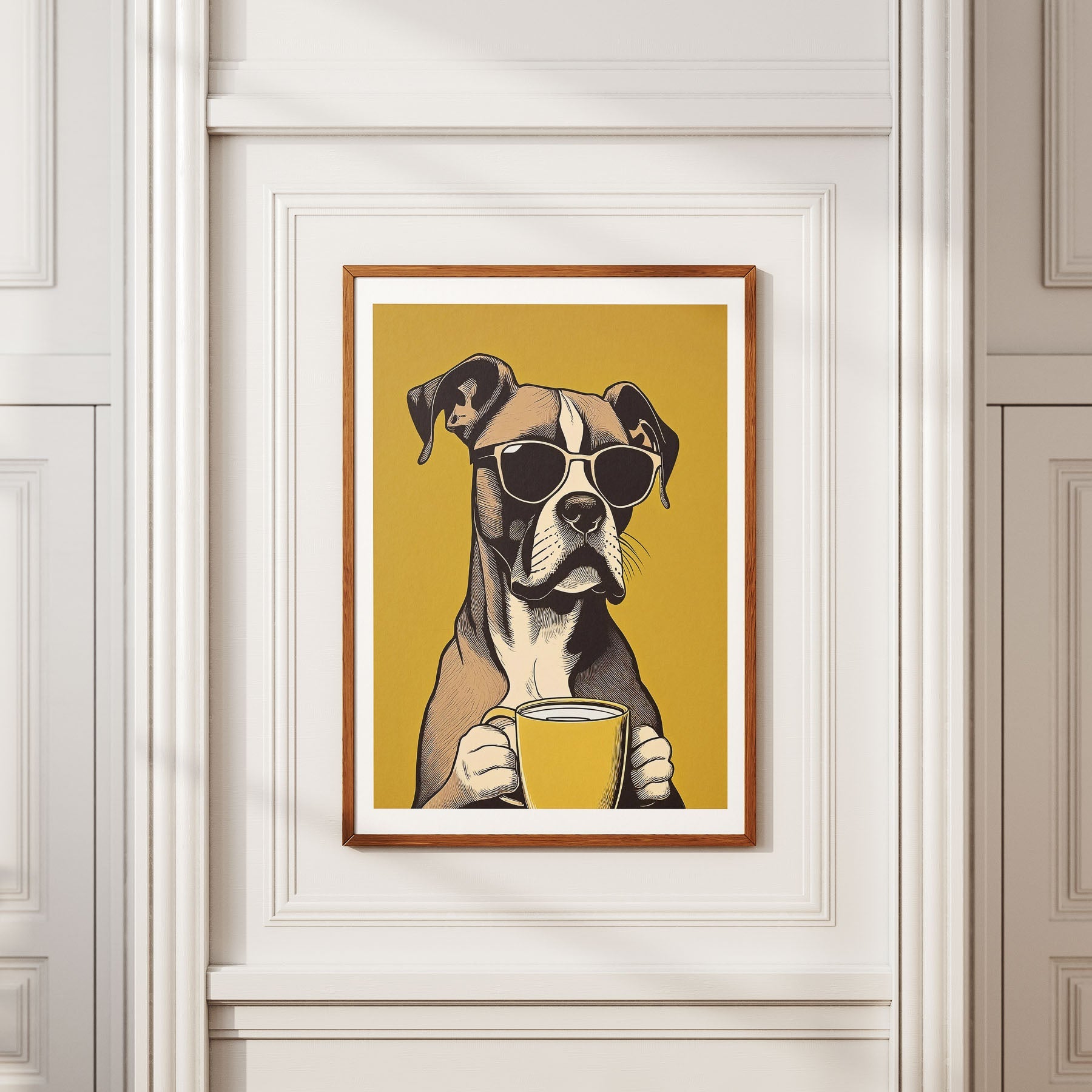 Bulldog Copy Chillin Coffee Dog image 2