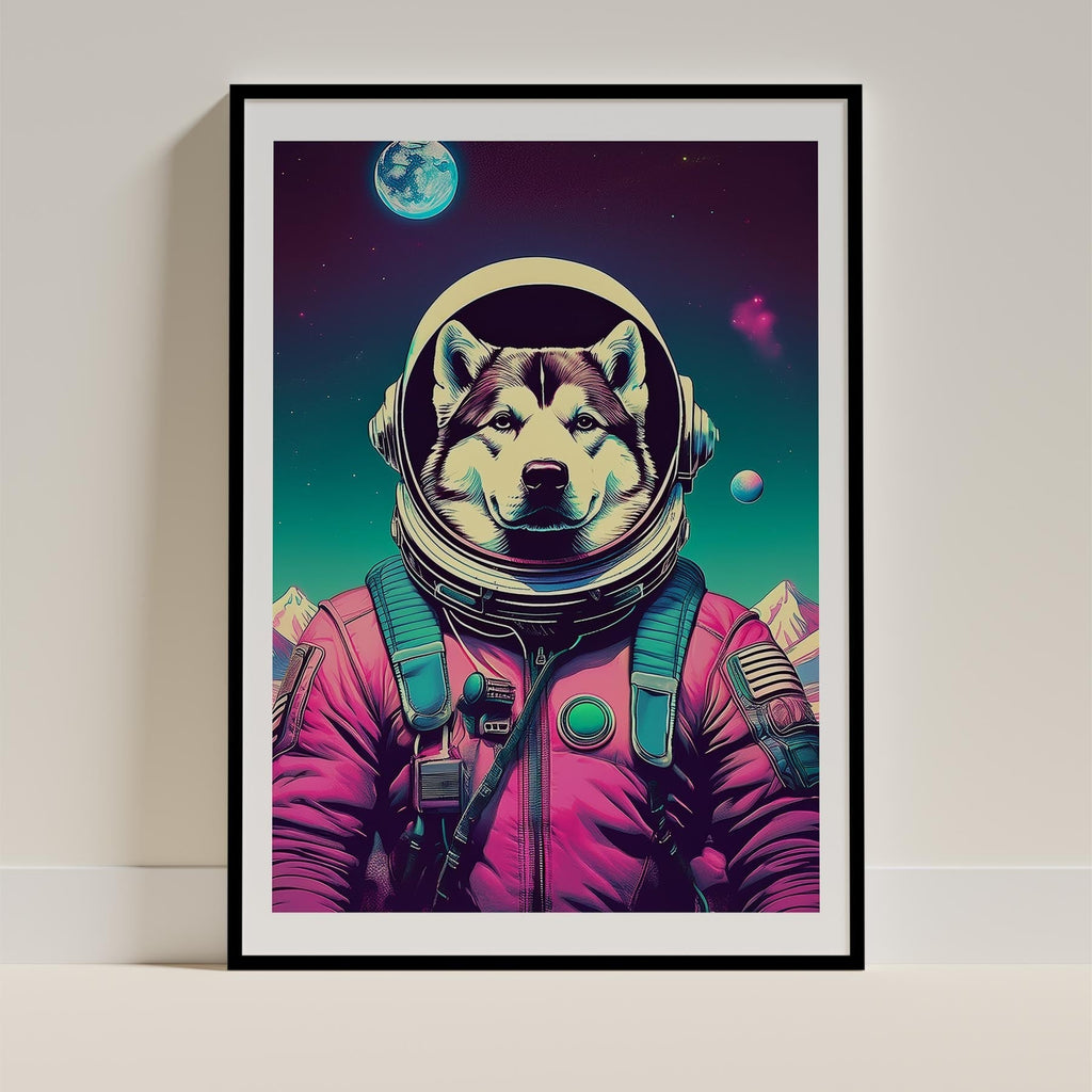 Alaskan Malamute Space Dogs Series image 0