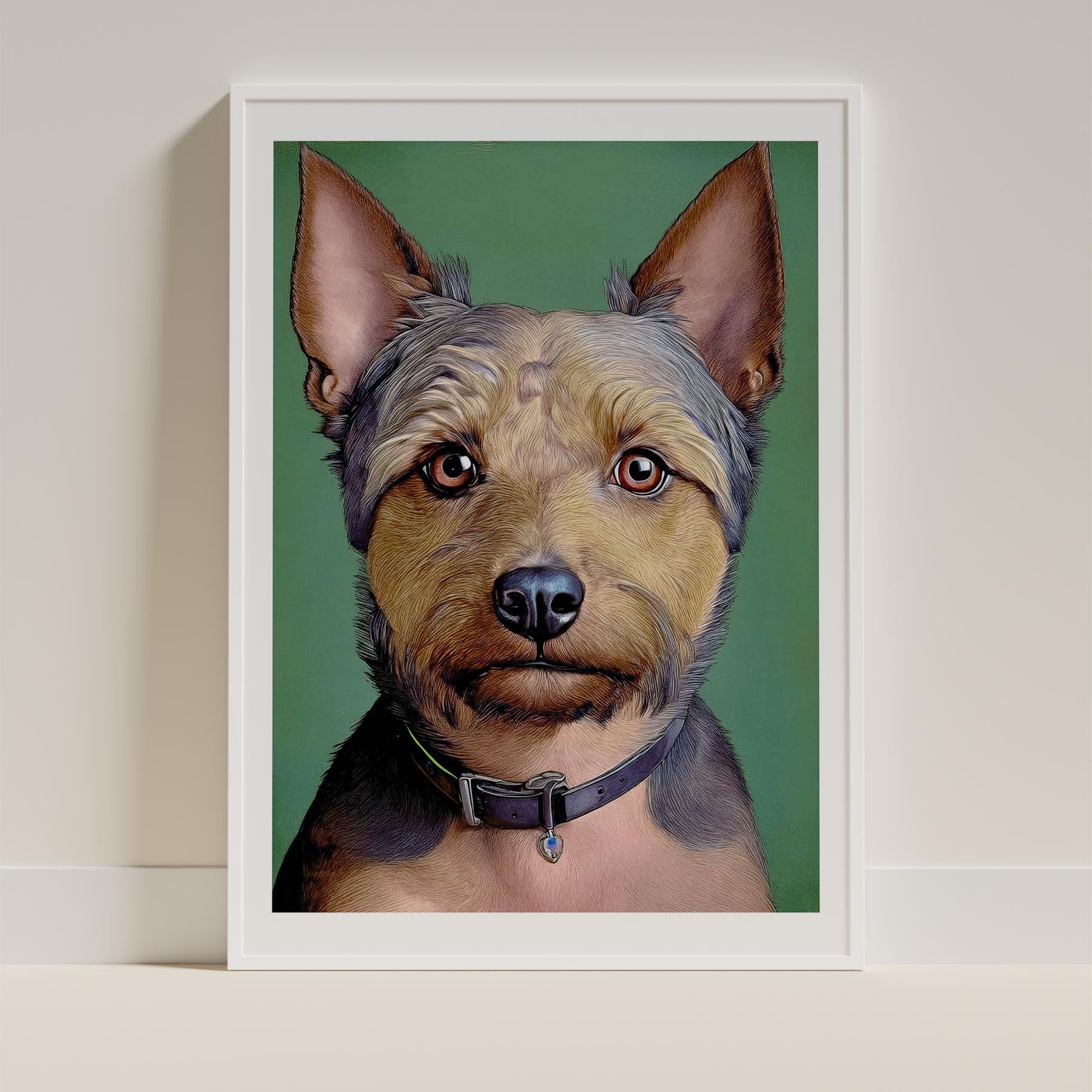 Australian Terrier Green Painted Series image 9