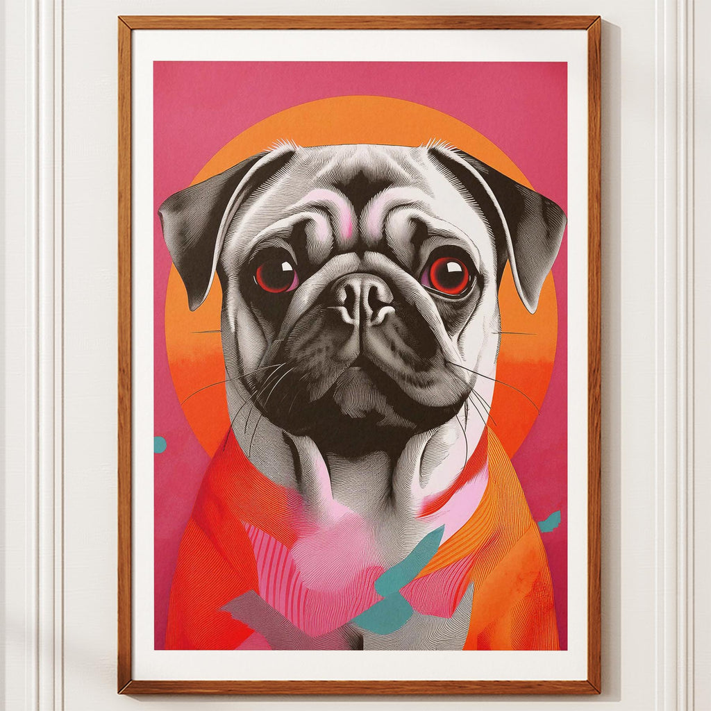 Pug Modern Pop Dog Series image 10
