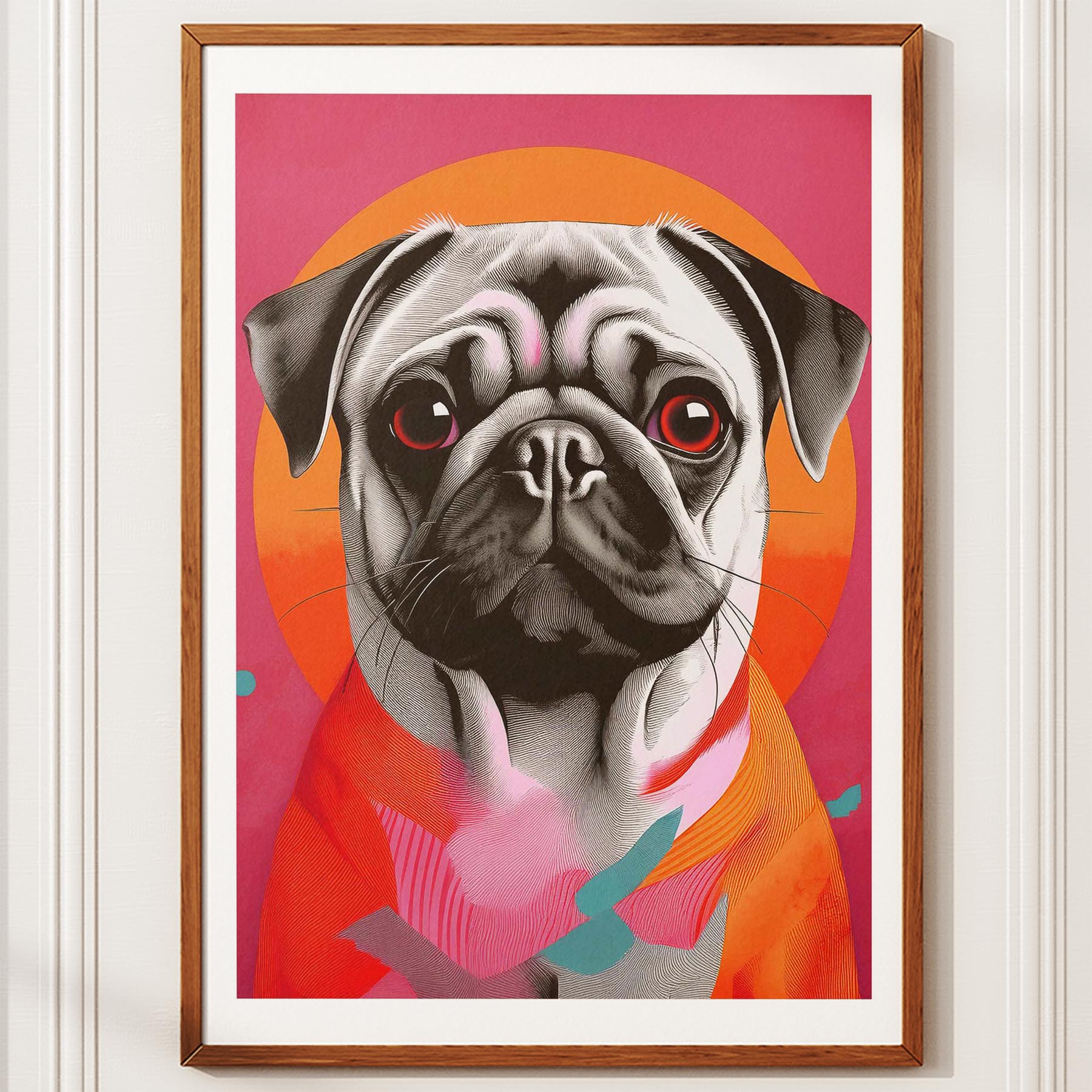 Pug Modern Pop Dog Series image 10