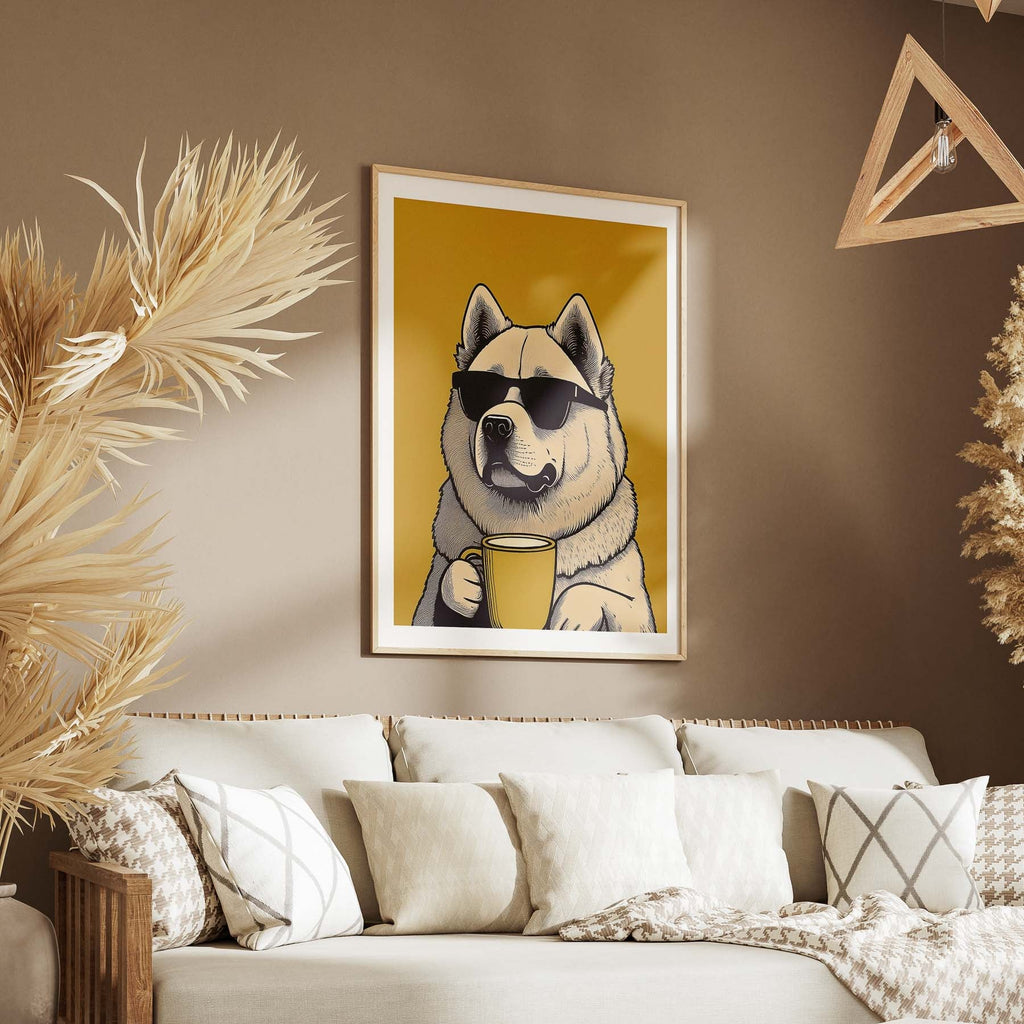 Chow Chow Chillin Coffee Dog image 5