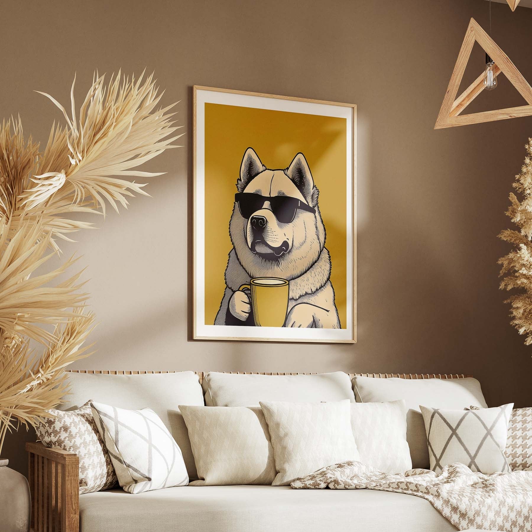 Chow Chow Chillin Coffee Dog image 5