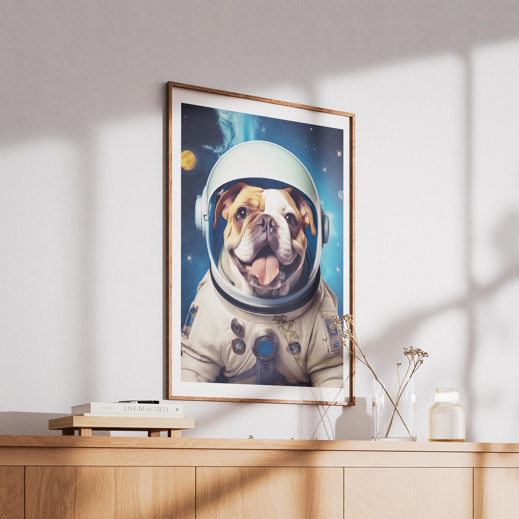 Bulldog Astronaut Dog Series image 5