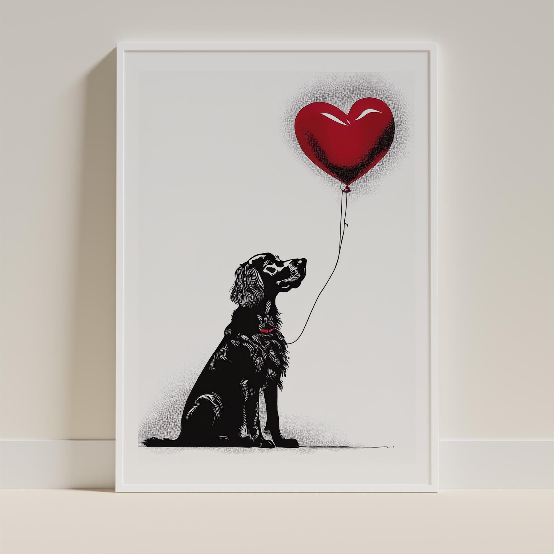 Irish Setter DOGSY Series inspired by the Art of Banksy image 9