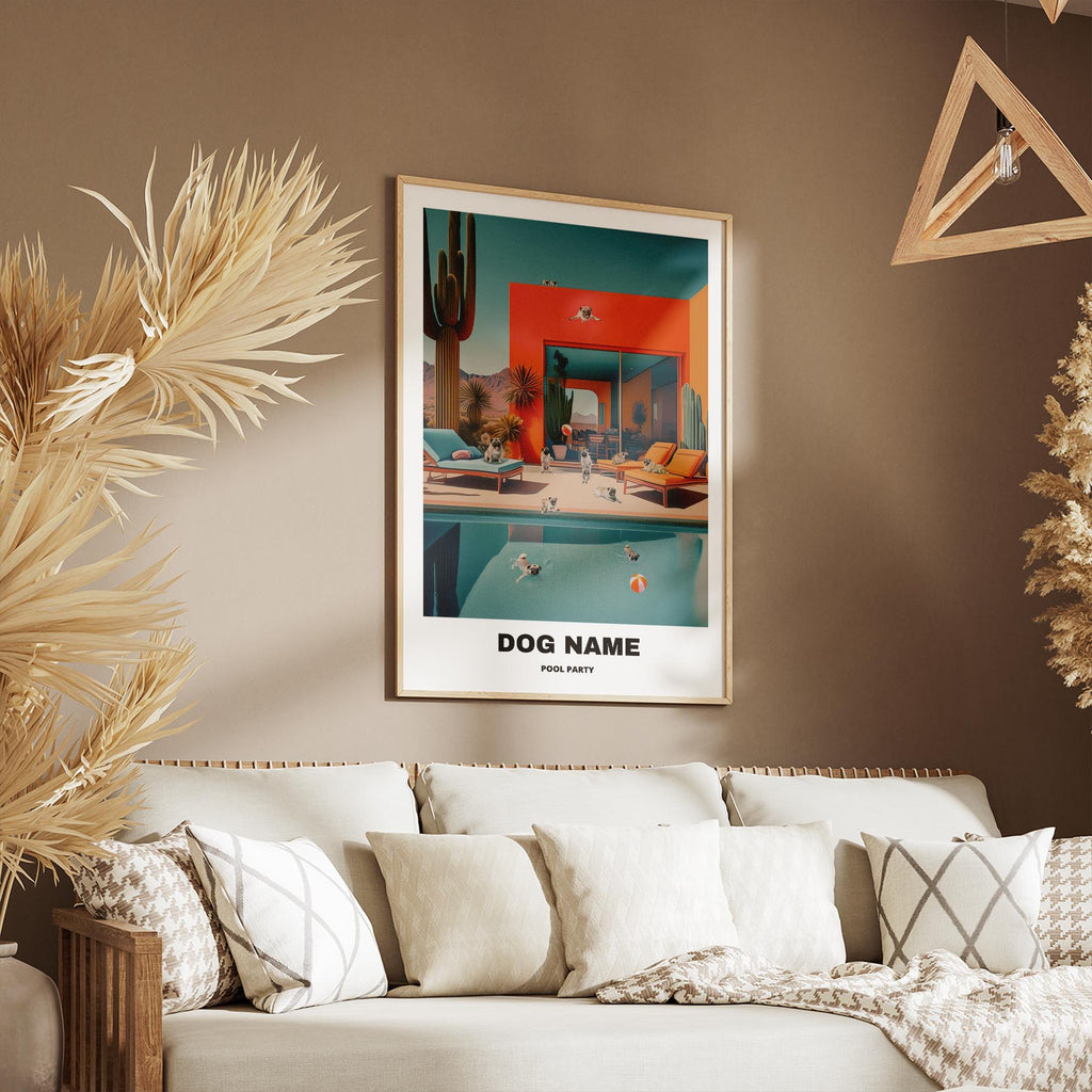 Pug Custom Pool Party WITH TEXT image 9