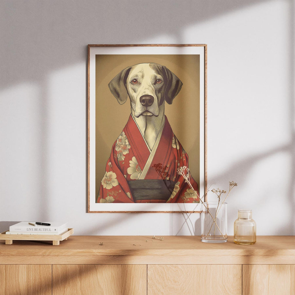 English Pointer Japanse Kimono Dog Series image 8