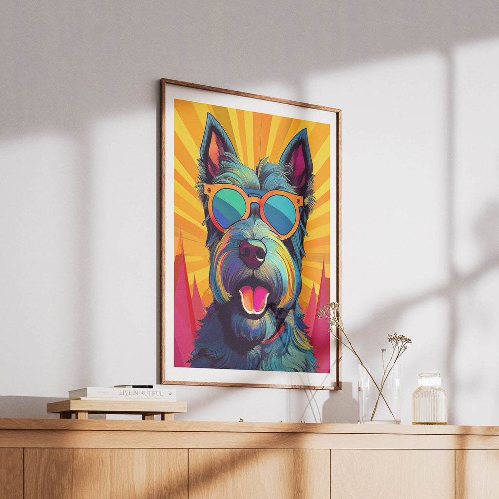 Scottish Terrier In Colourful Sunnies 1 image 6