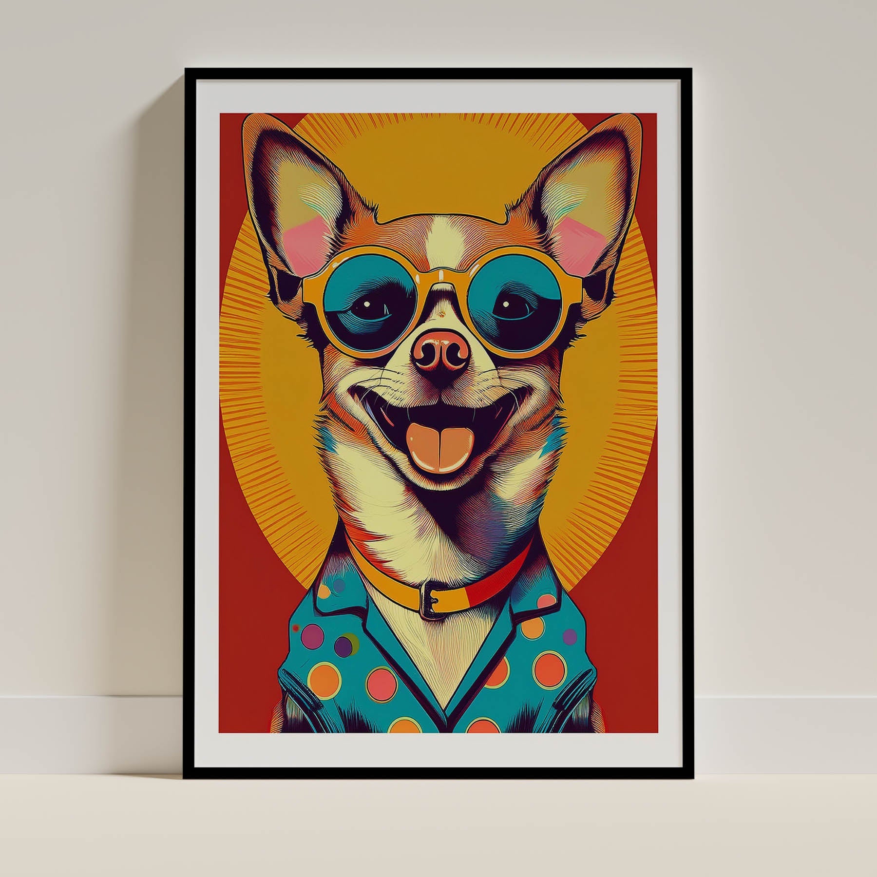 Chihuahua In Colourful Sunnies 2 image 0