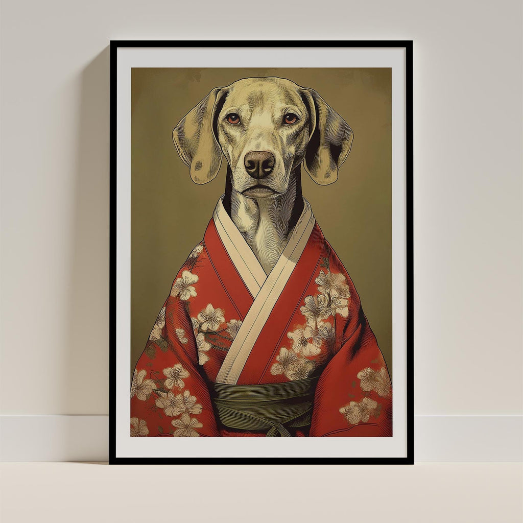 Hungarian Vizsla Japanse Kimono Dog Series image 0