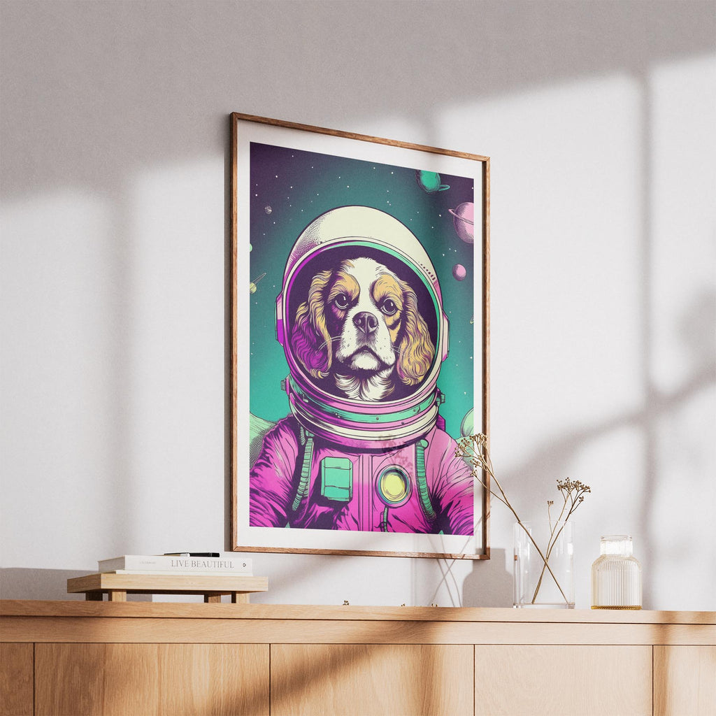 Cavalier Spaniel Space Dogs Series image 5