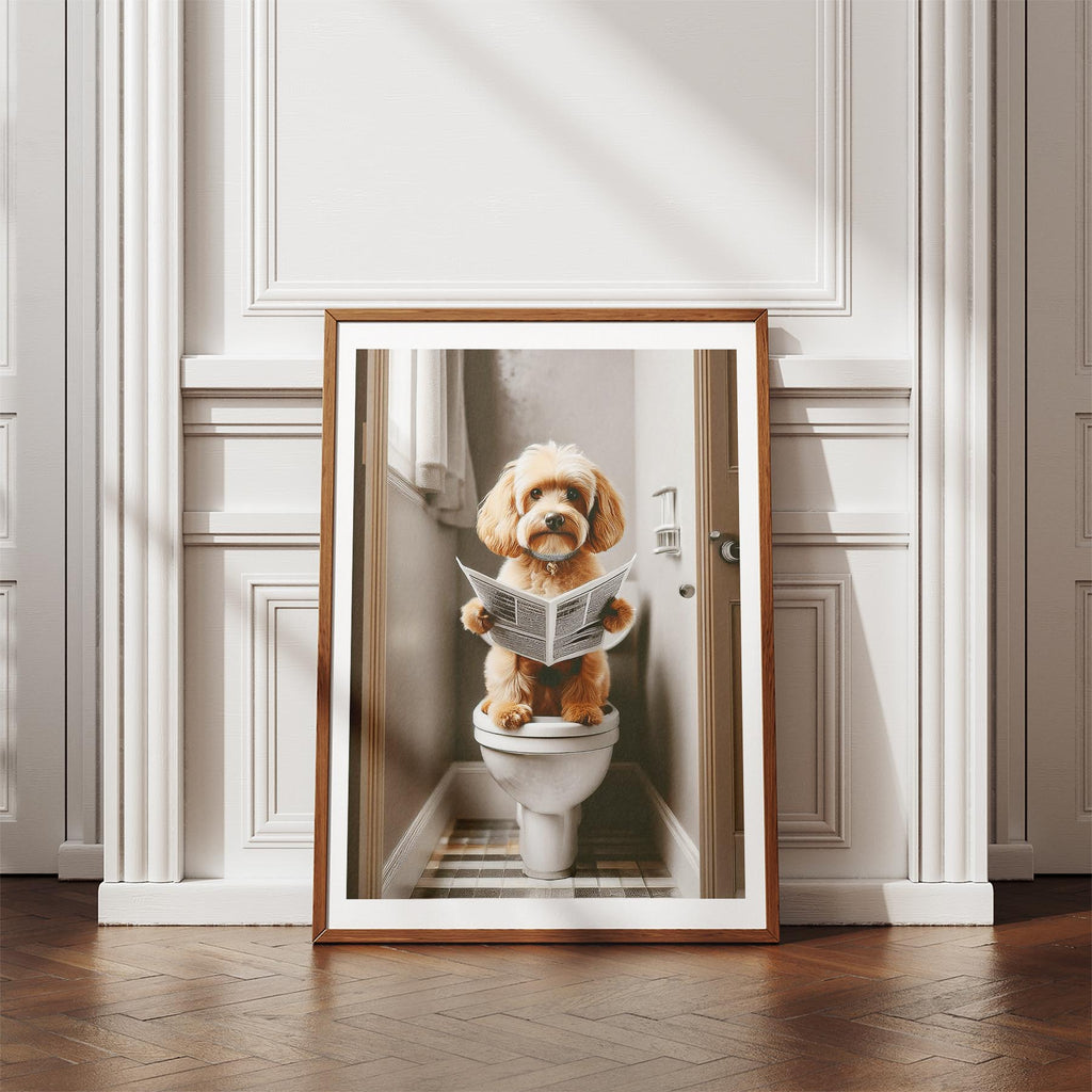 Cavoodle Toilet Humour Dog Series 5 image 4