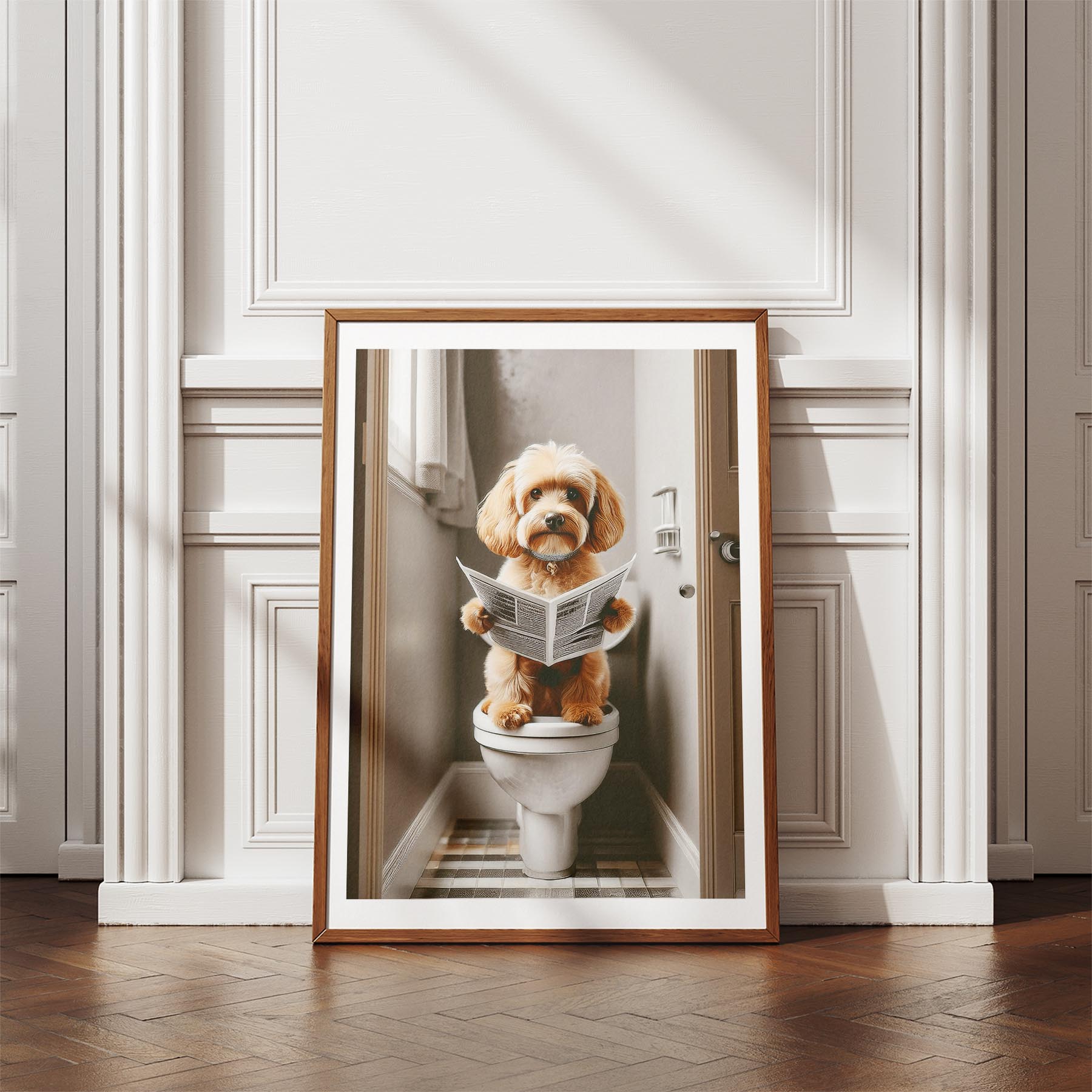 Cavoodle Toilet Humour Dog Series 5 image 4