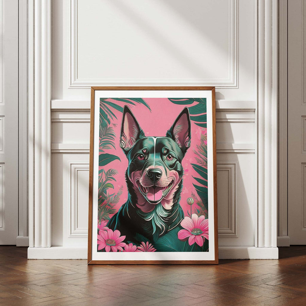 Kelpie Flowery Dog image 4