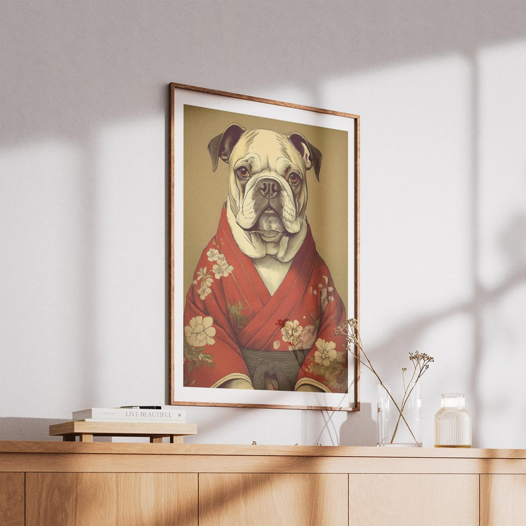 Bulldog Japanse Kimono Dog Series image 5
