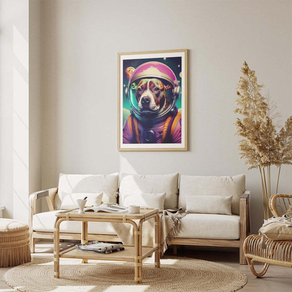 Staffordshire Bull Terrier Space Dogs Series image 2