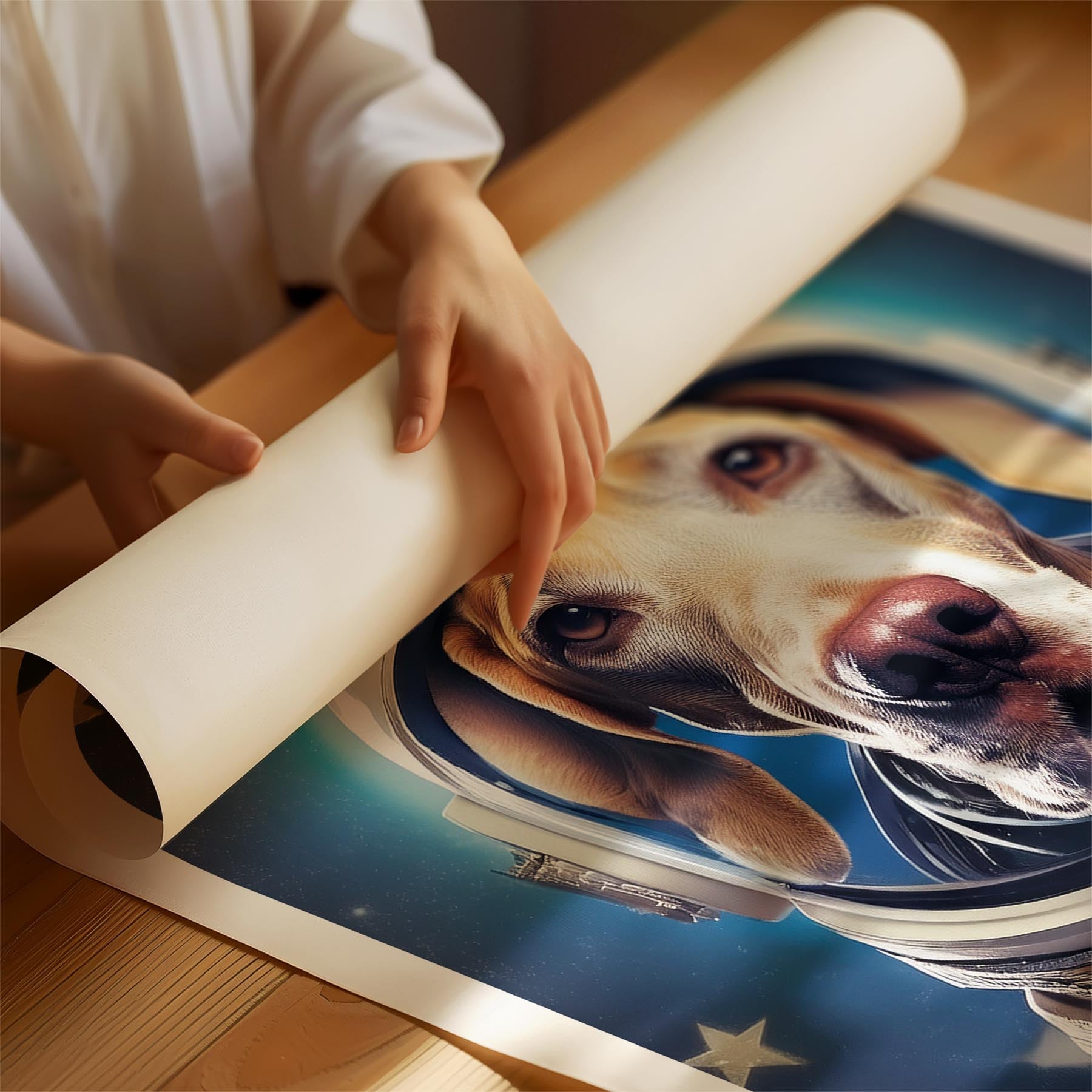 Great Dane Astronaut Dog Series image 1