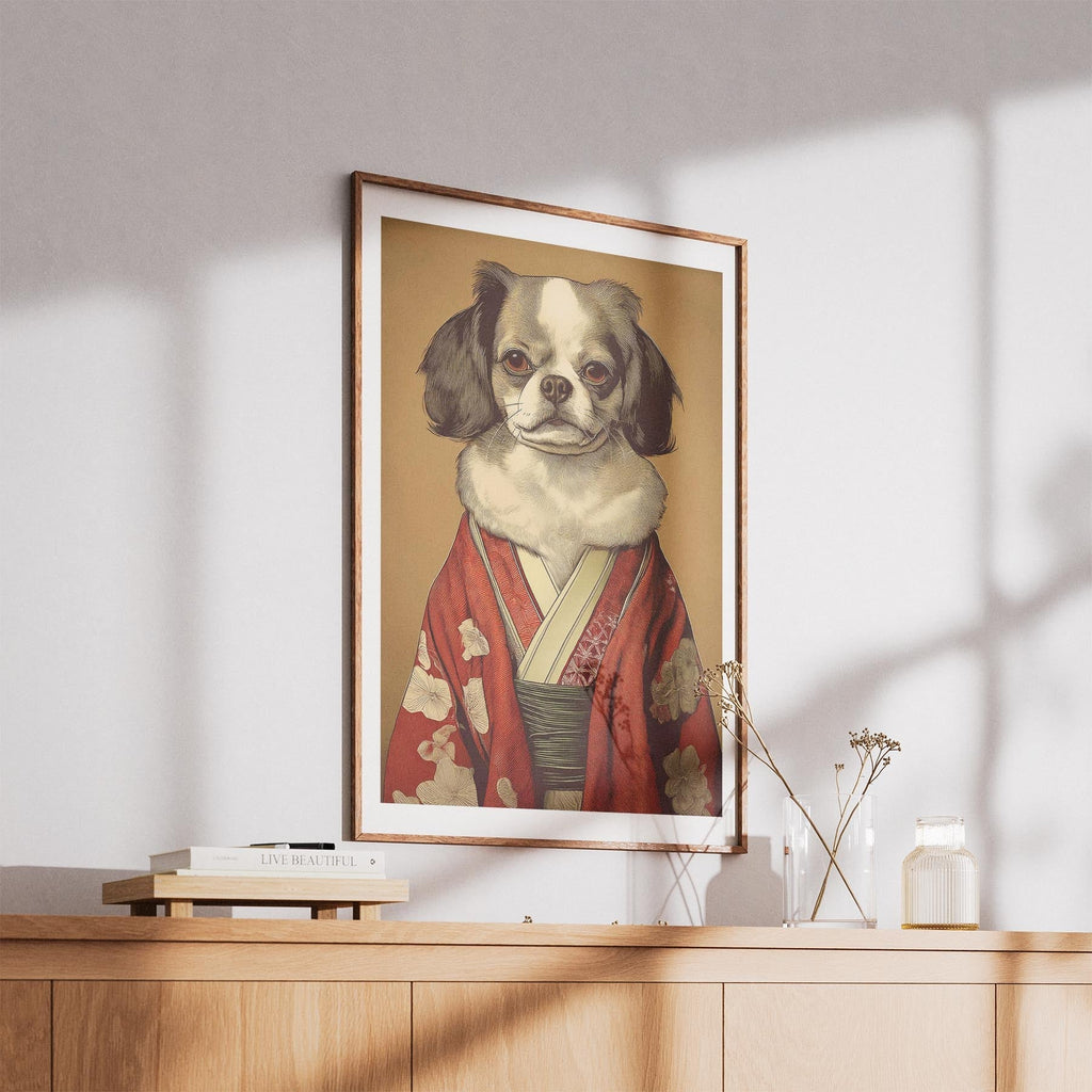 Japanese Chin Japanse Kimono Dog Series image 5