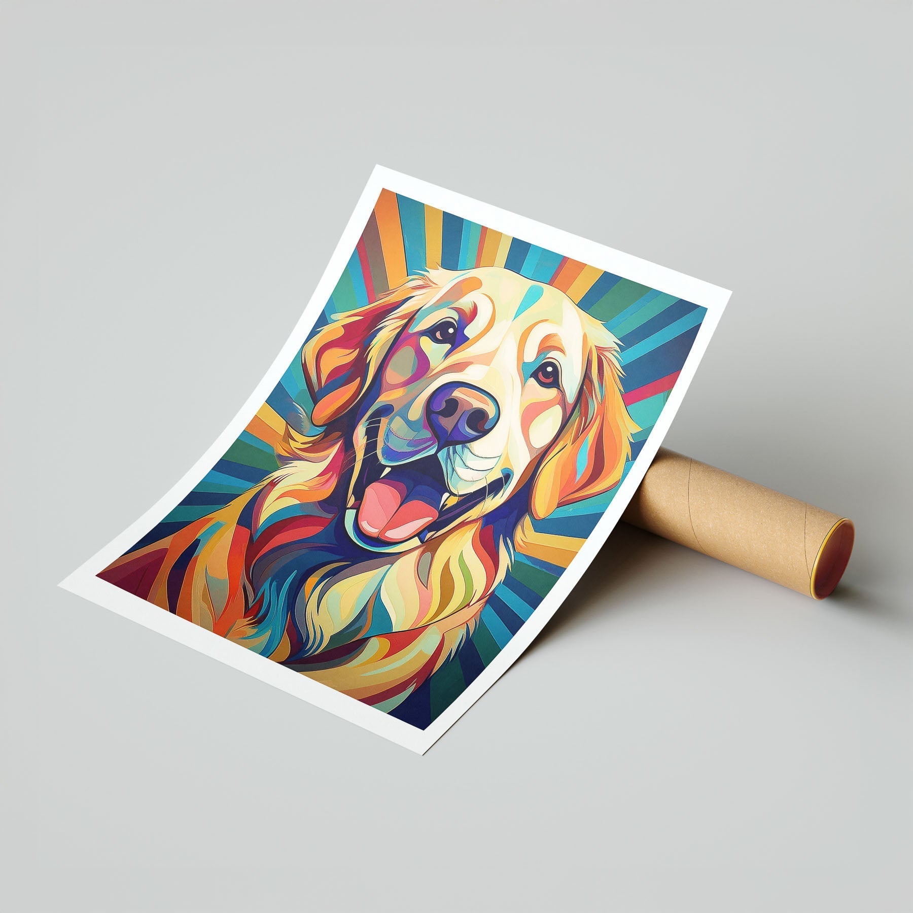 Golden Retriever Colour Graphics image 7