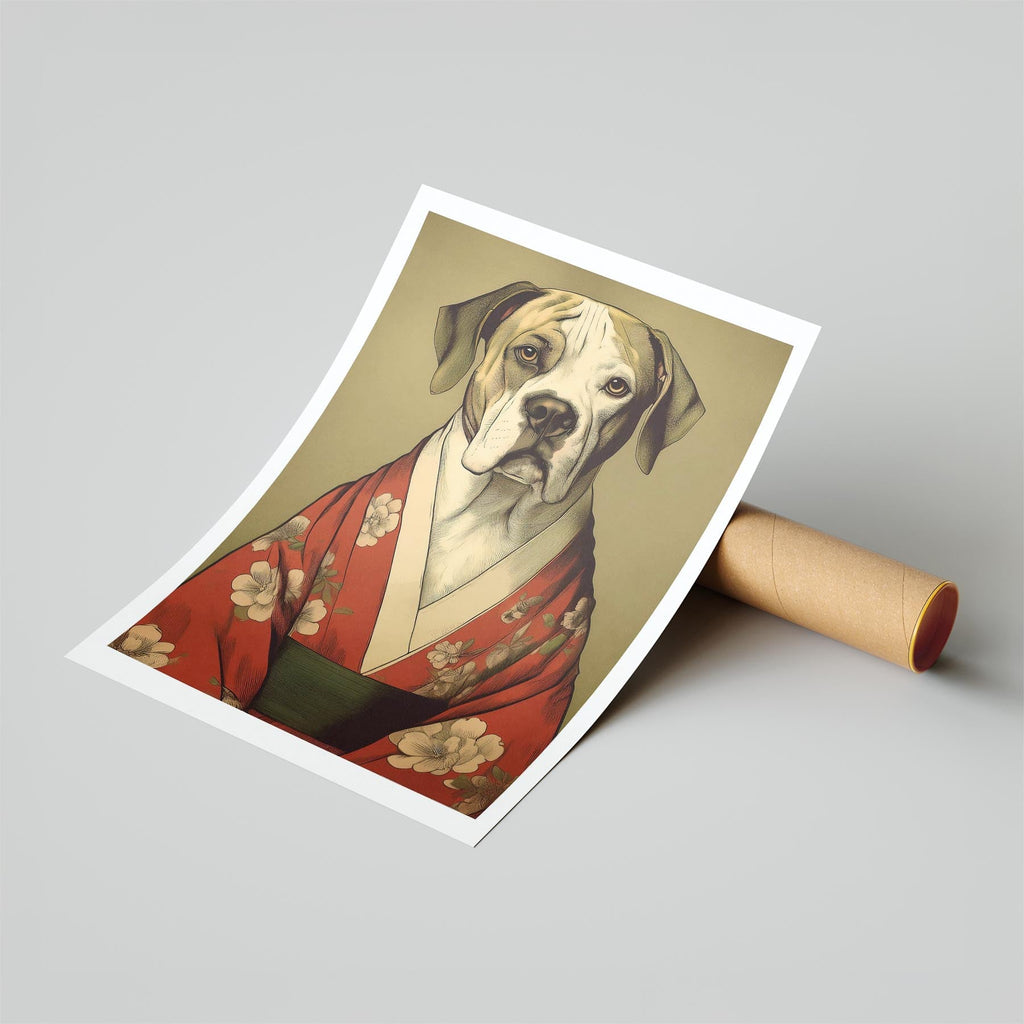Dogue de Bordeaux Japanse Kimono Dog Series image 6