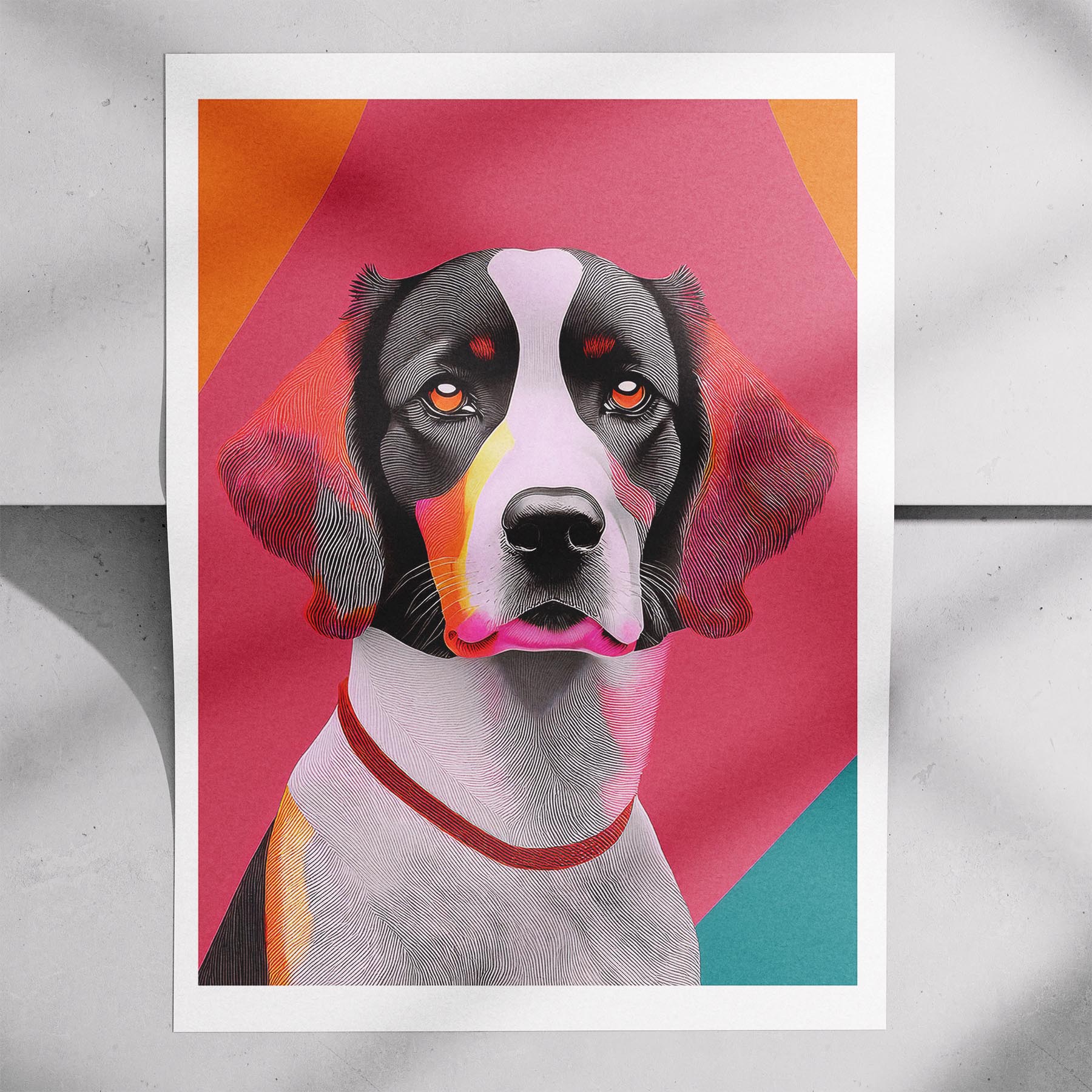 English Springer Spaniel Modern Pop Dog Series image 7