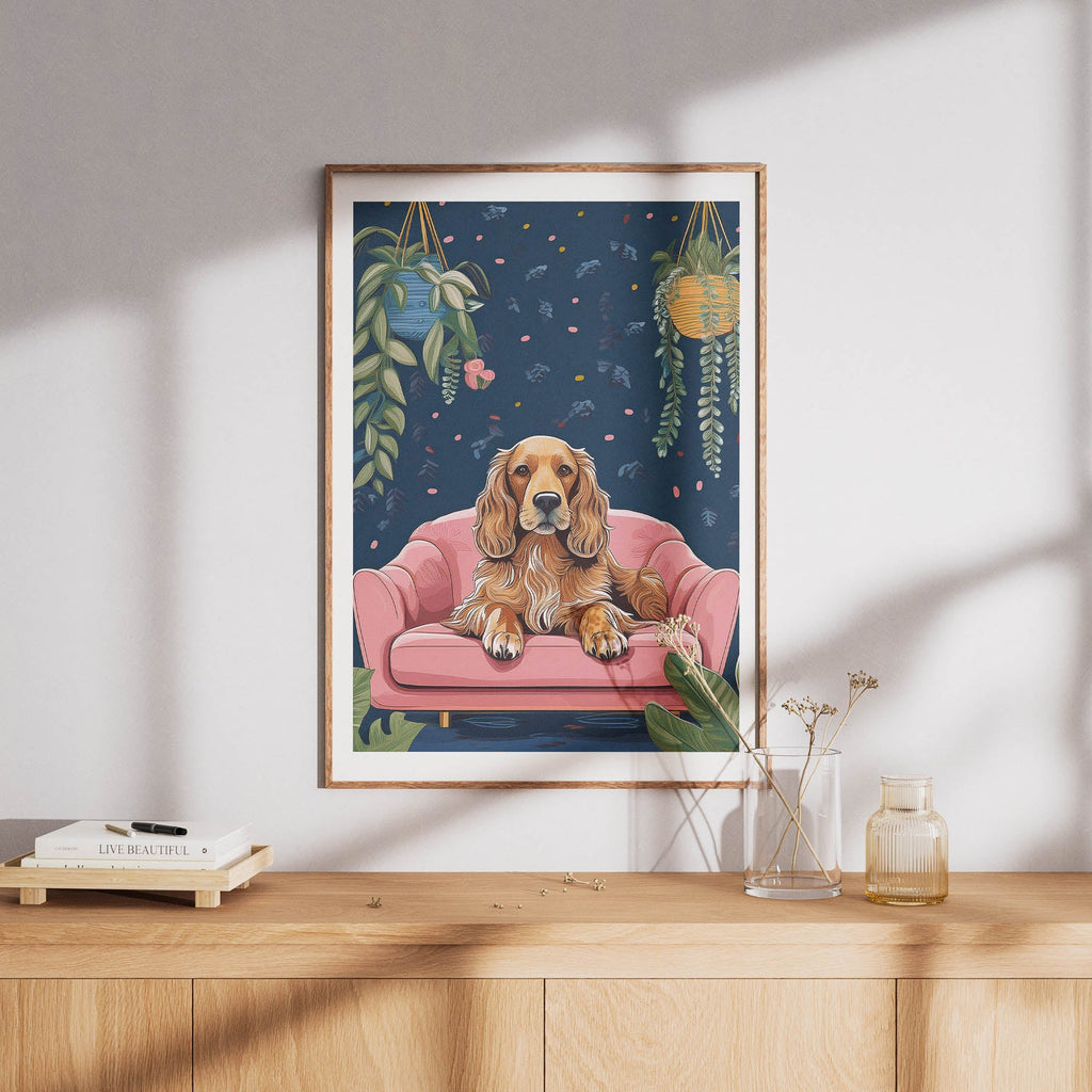 Cocker Spaniel  Just Lounging Around image 8