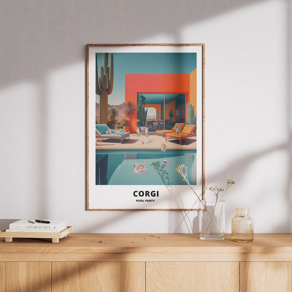 Corgi Pool Party image 8