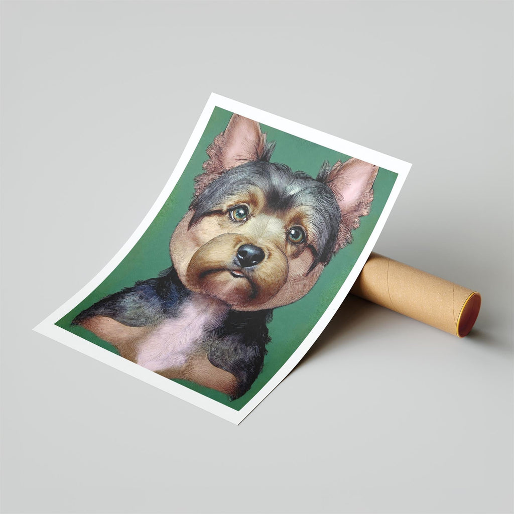Yorkshire Terrier Green Painted Series image 6