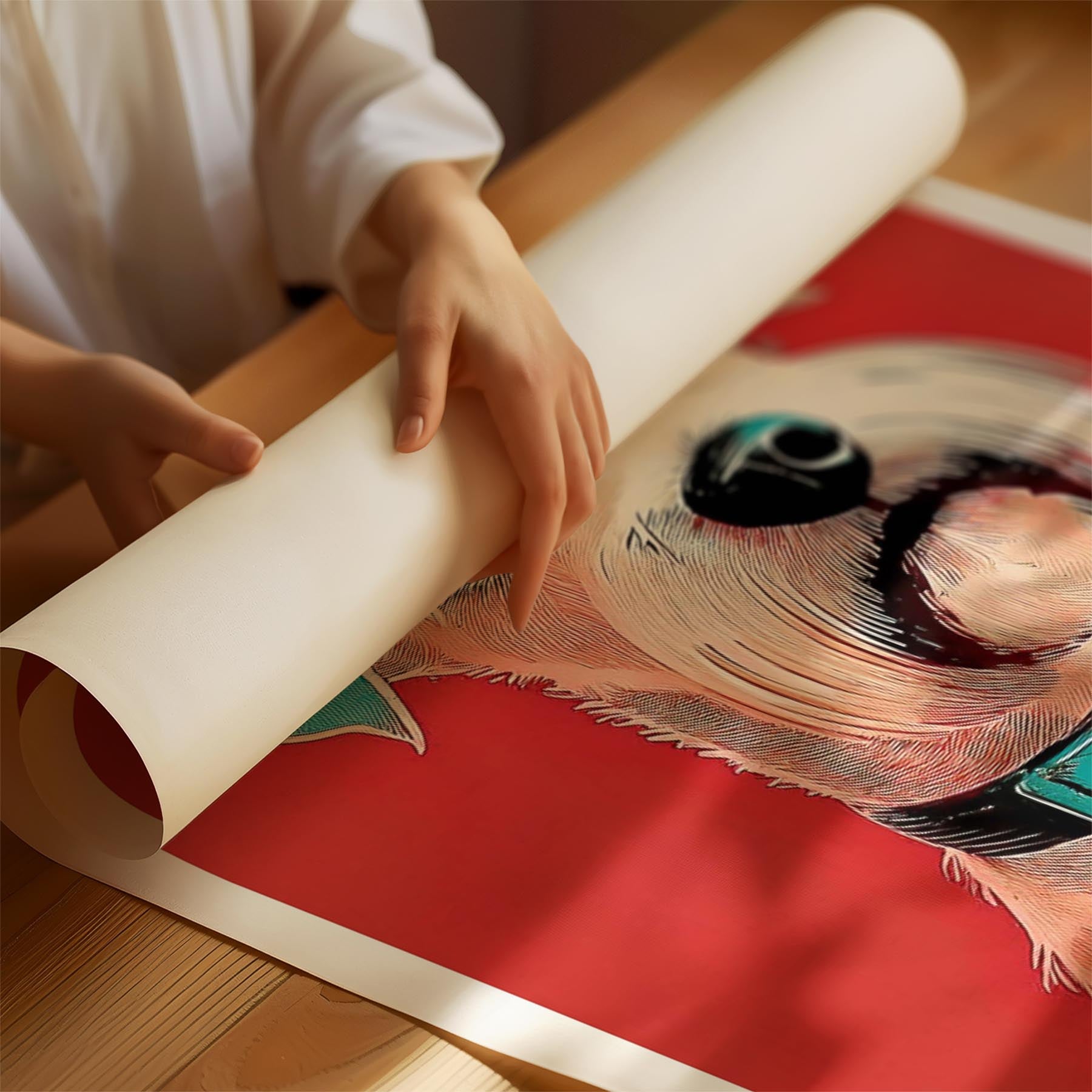 Irish Terrier Red Dog Series image 1