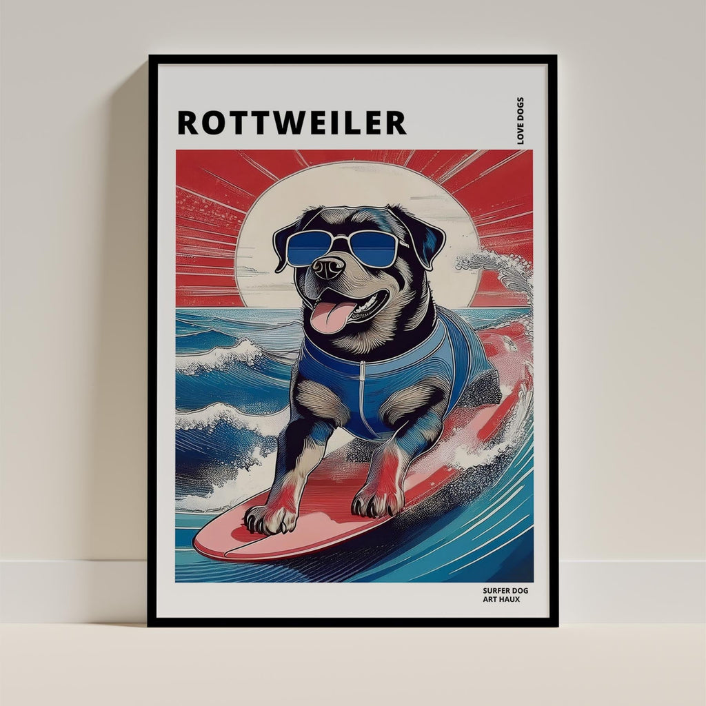 Rottweiler Hokosai Surfer Dogs 1 image 11