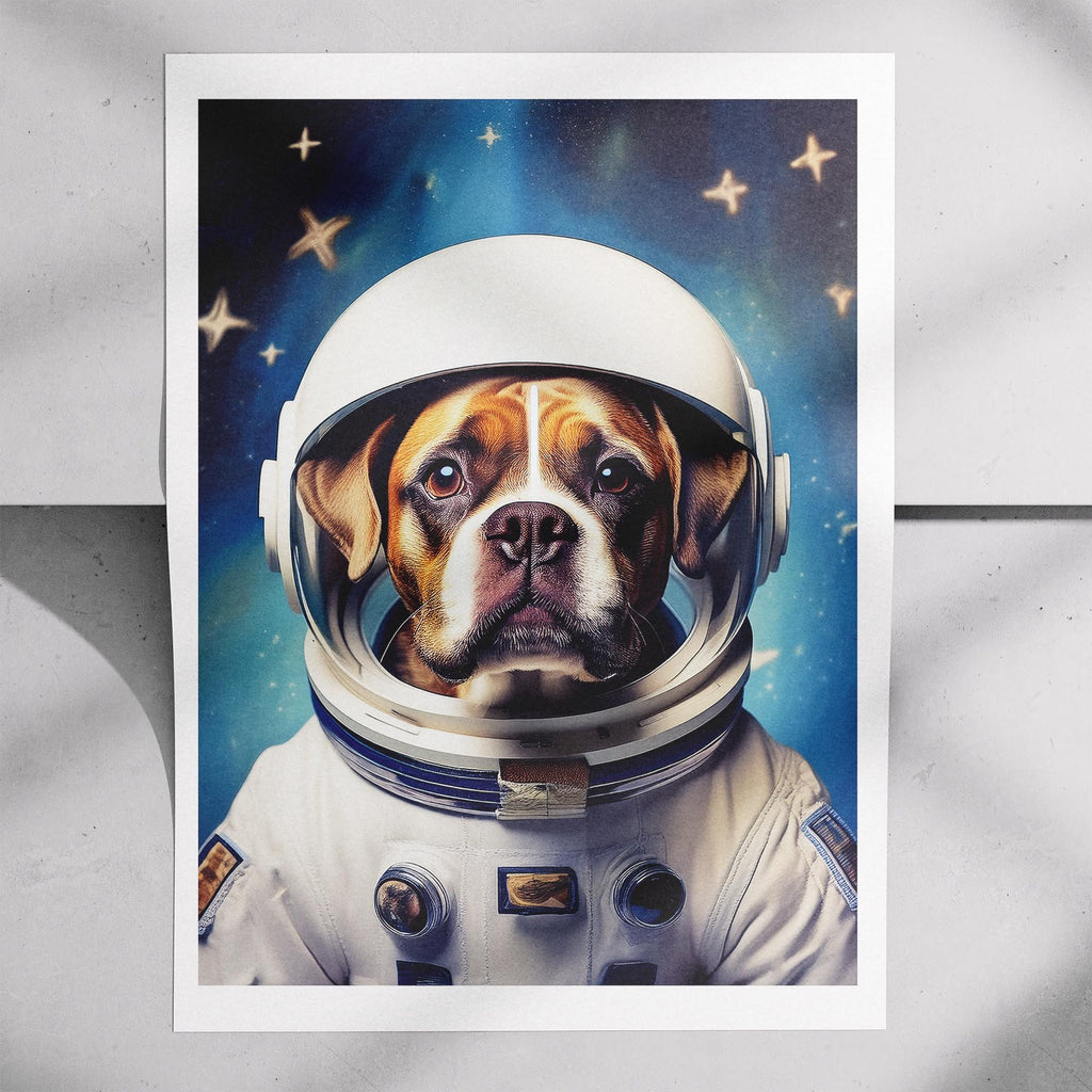 Boxer Astronaut Dog Series image 7