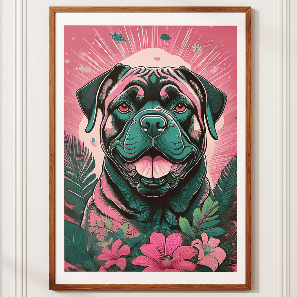 Mastiff Flowery Dog image 10