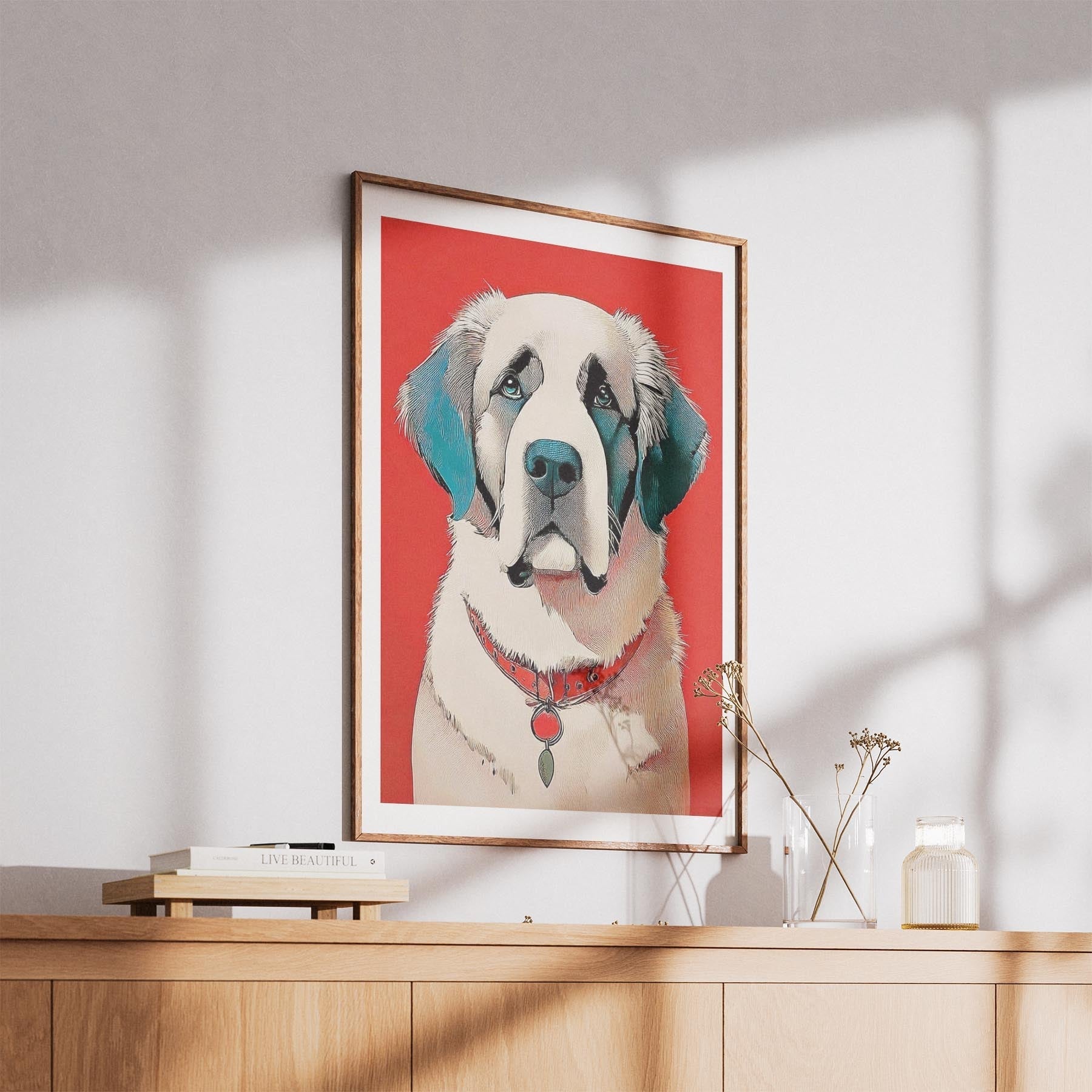 Saint Bernard Red Dog Series image 5