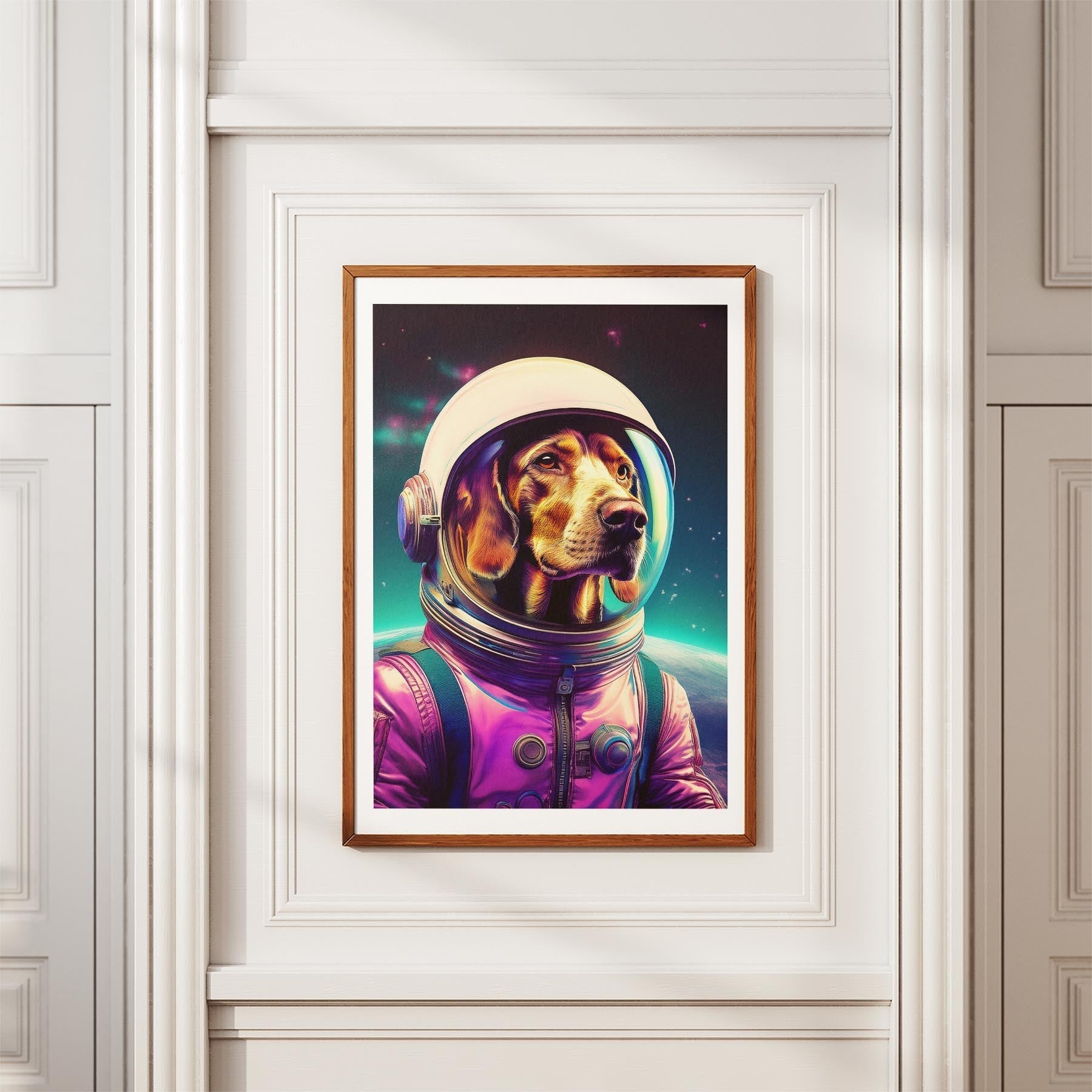 Hungarian Vizsla Space Dogs Series image 3