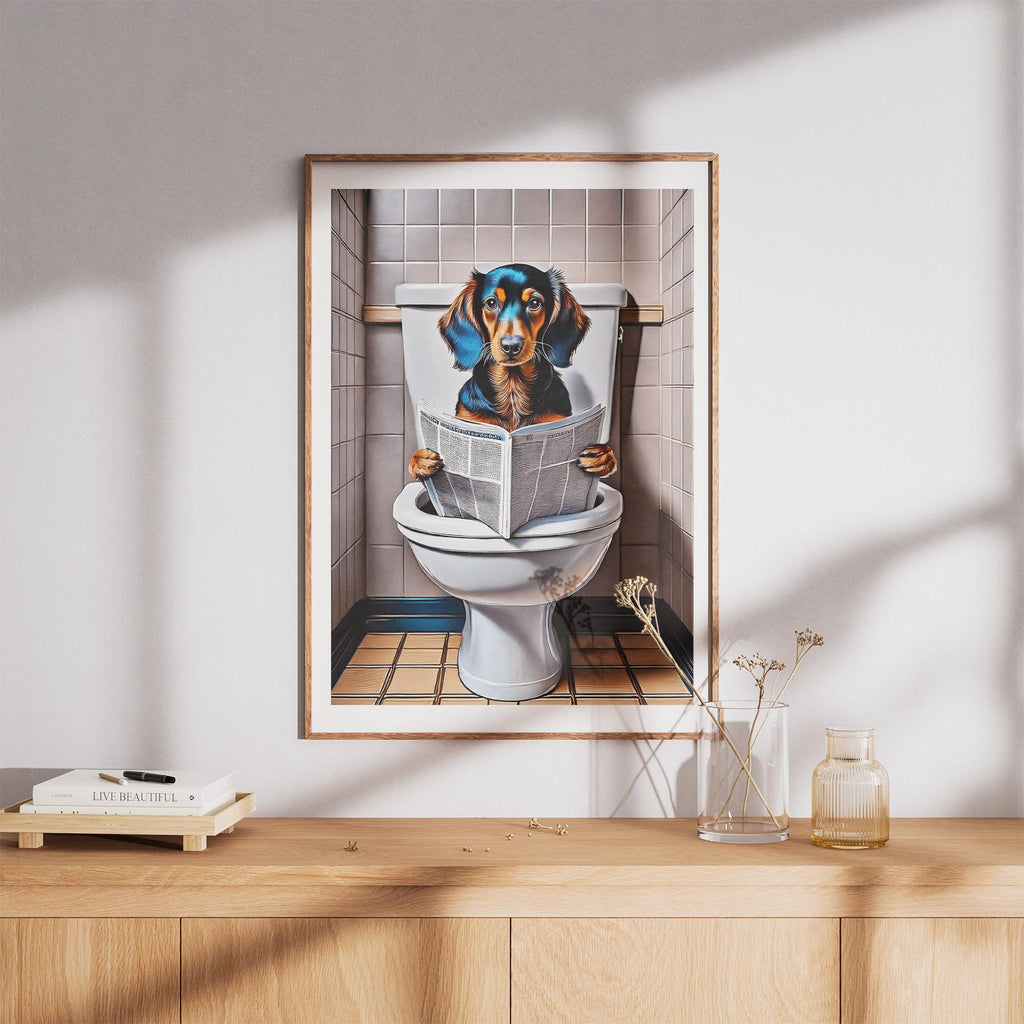 Dachshund Toilet Humour Dog Series 4 image 8