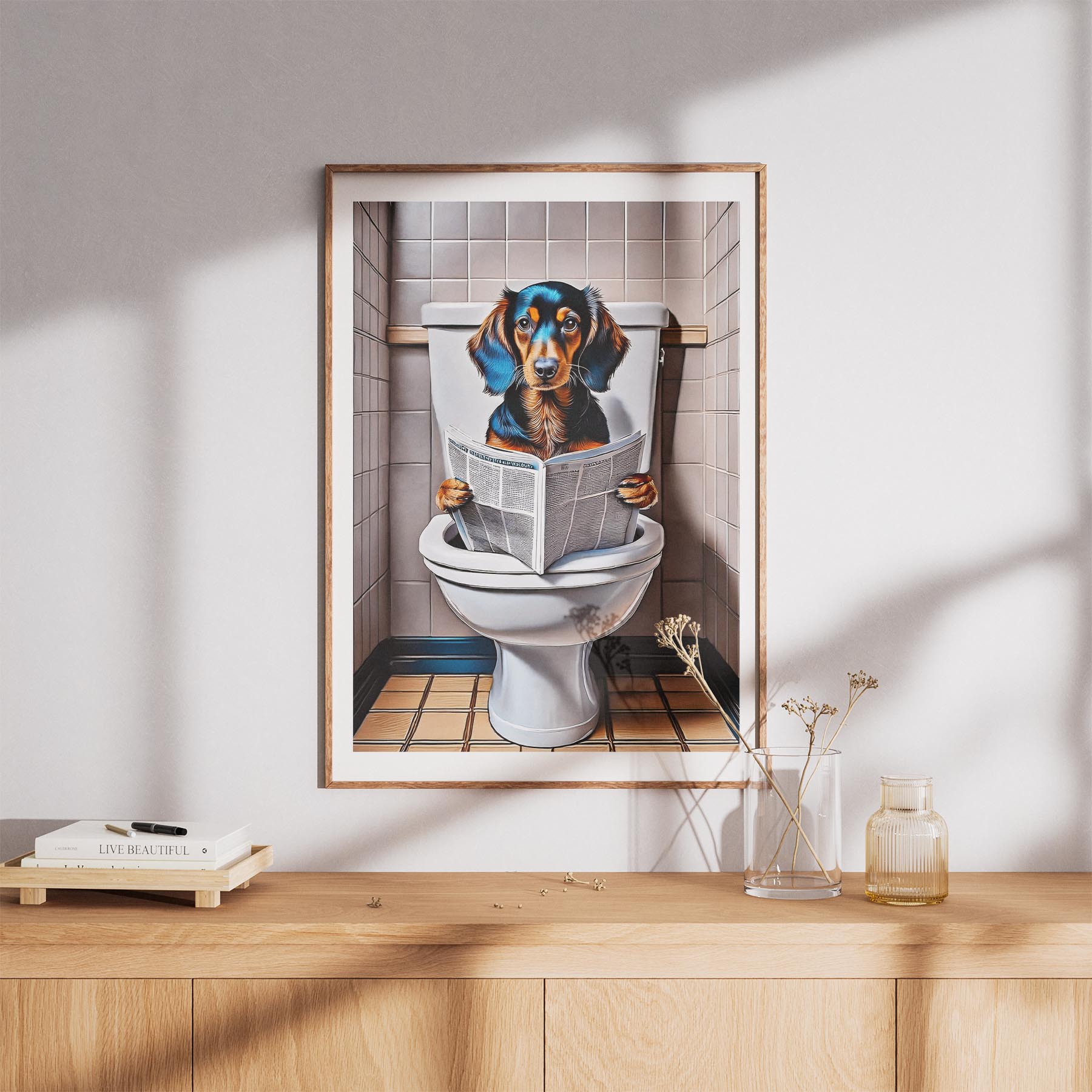 Dachshund Toilet Humour Dog Series 4 image 8