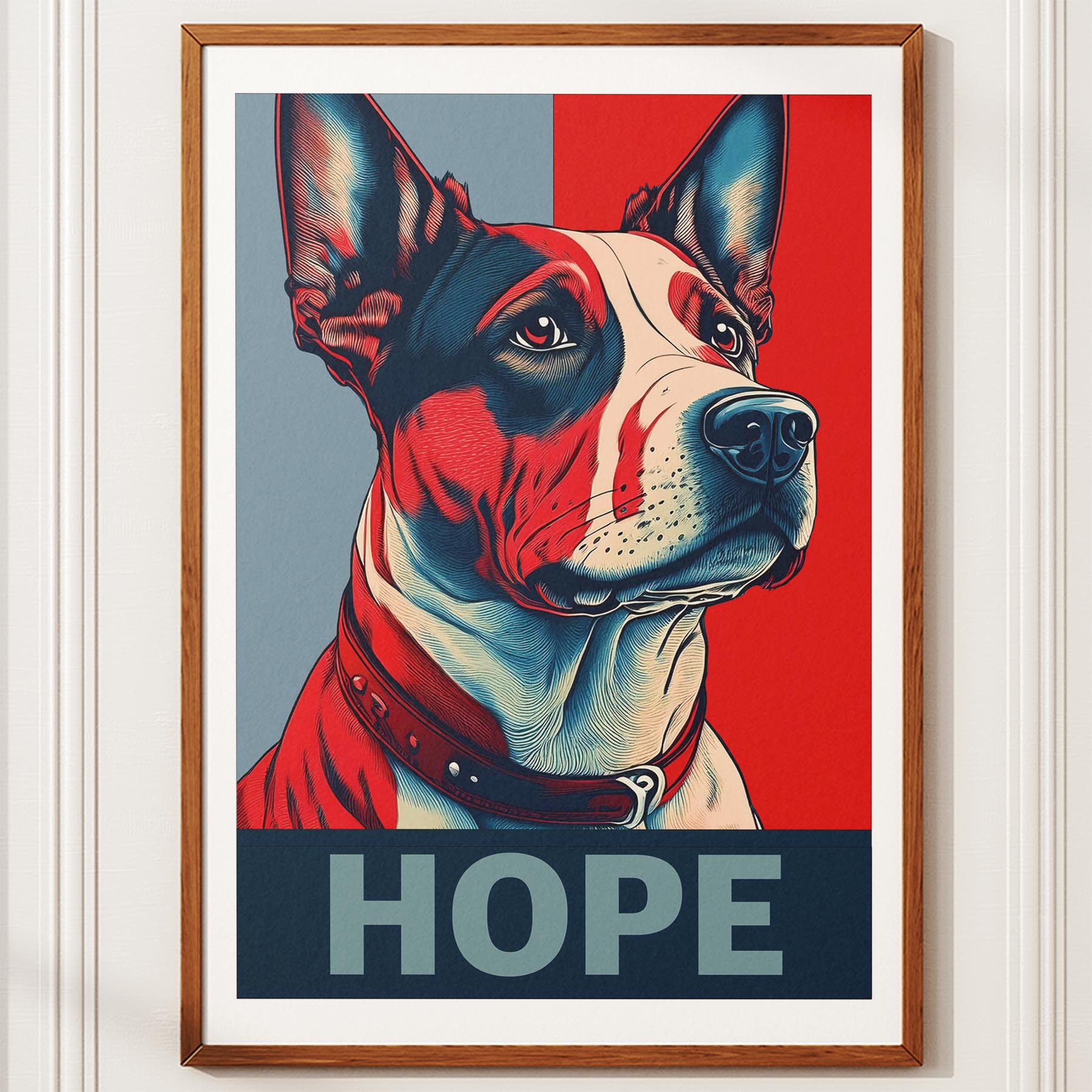 Cattle Dog HOPE Series Inspired by the Obama Poster image 10