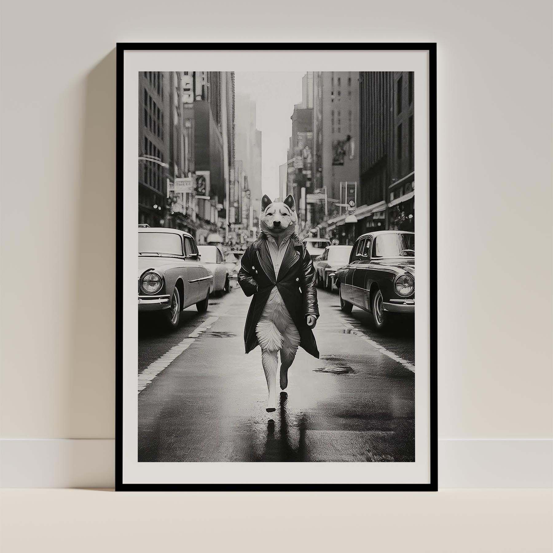 Akita Dog Art Print Unframed | 7 Unique Designs | Wall Art Gift for Dog Lovers - Image 2 | Dogsy & Co