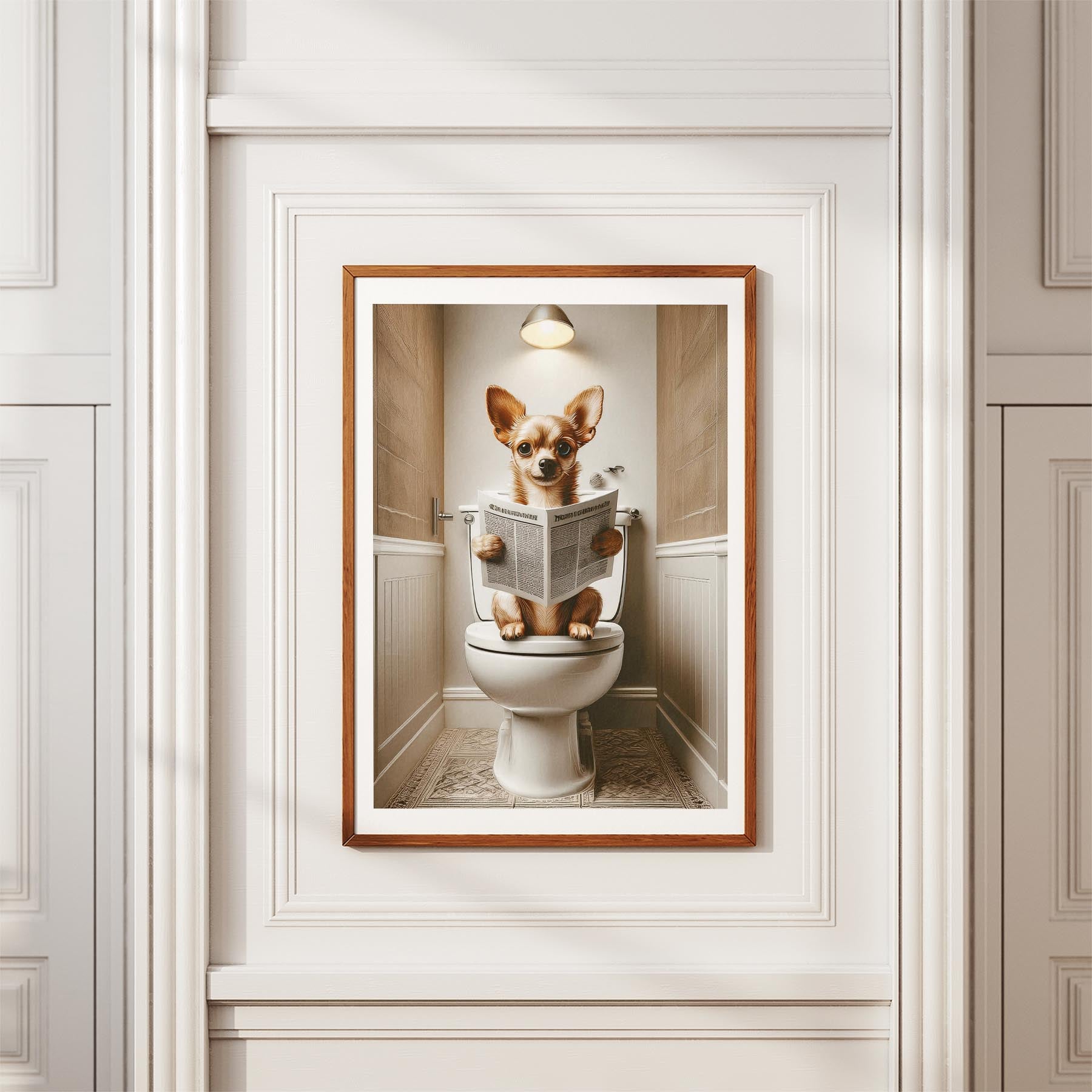 Chihuahua Toilet Humour Dog Series 2 image 3