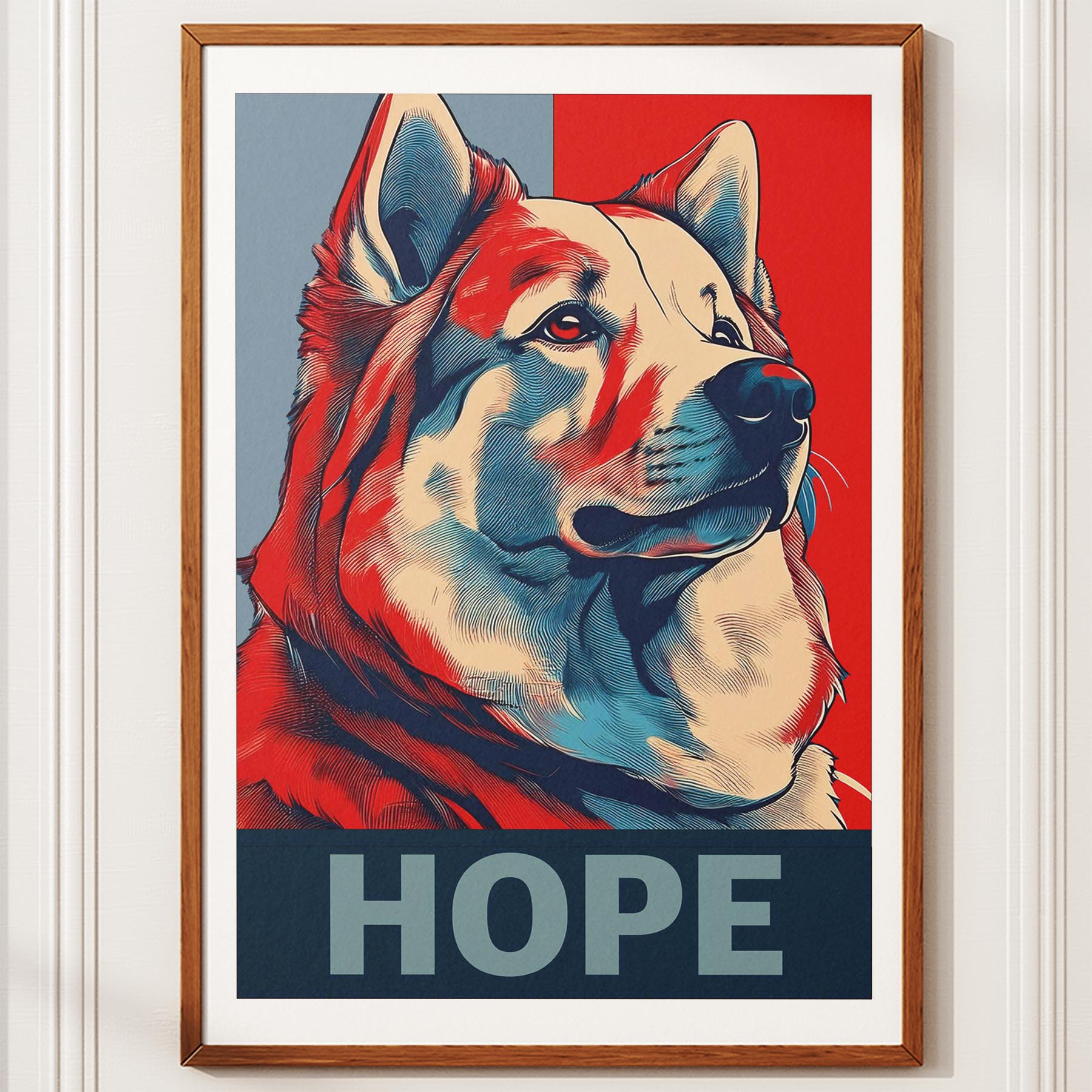 Samoyed HOPE Series Inspired by the Obama Poster image 10