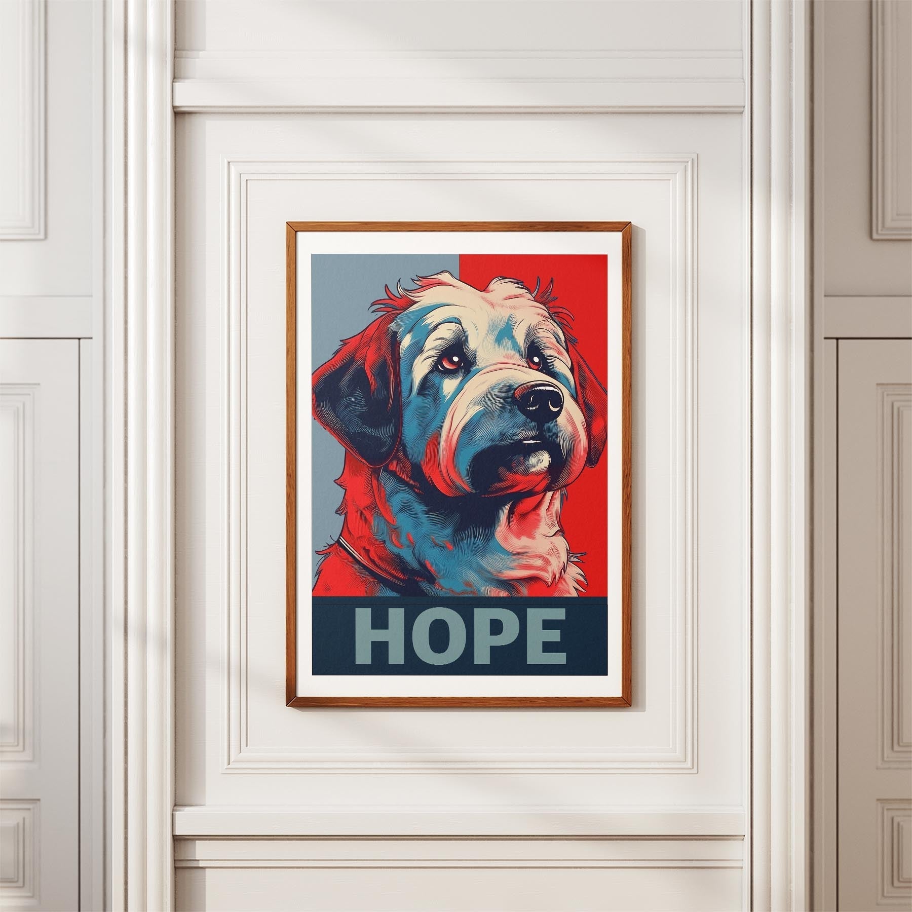 Coton de Tulear HOPE Series Inspired by the Obama Poster image 3