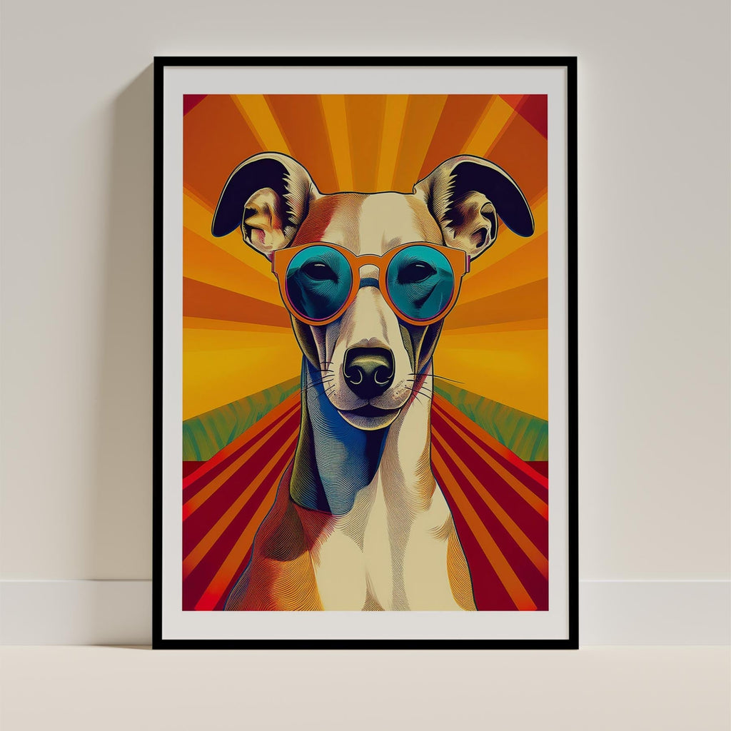 Whippet In Colourful Sunnies 1 image 13