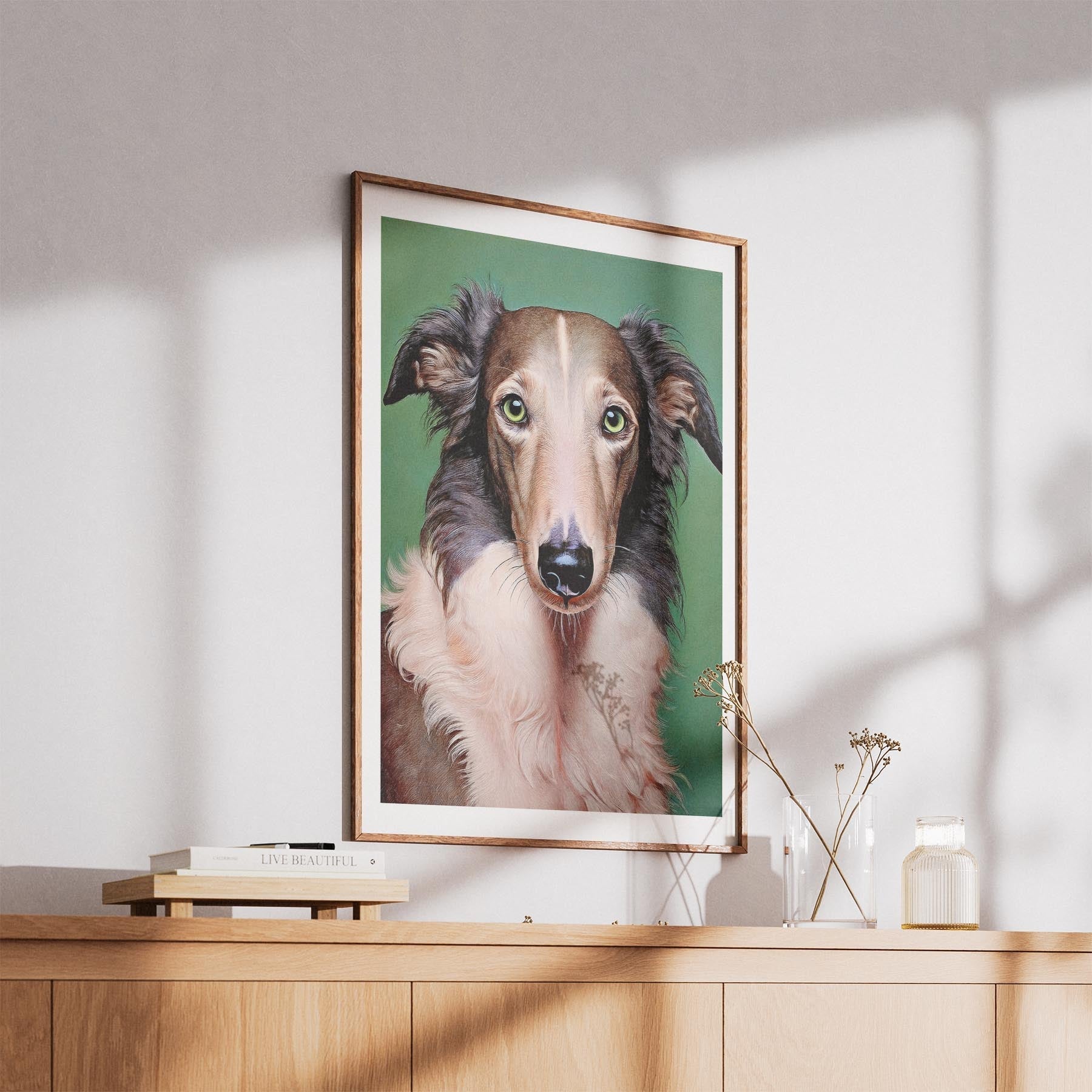 Borzoi Green Painted Series image 5