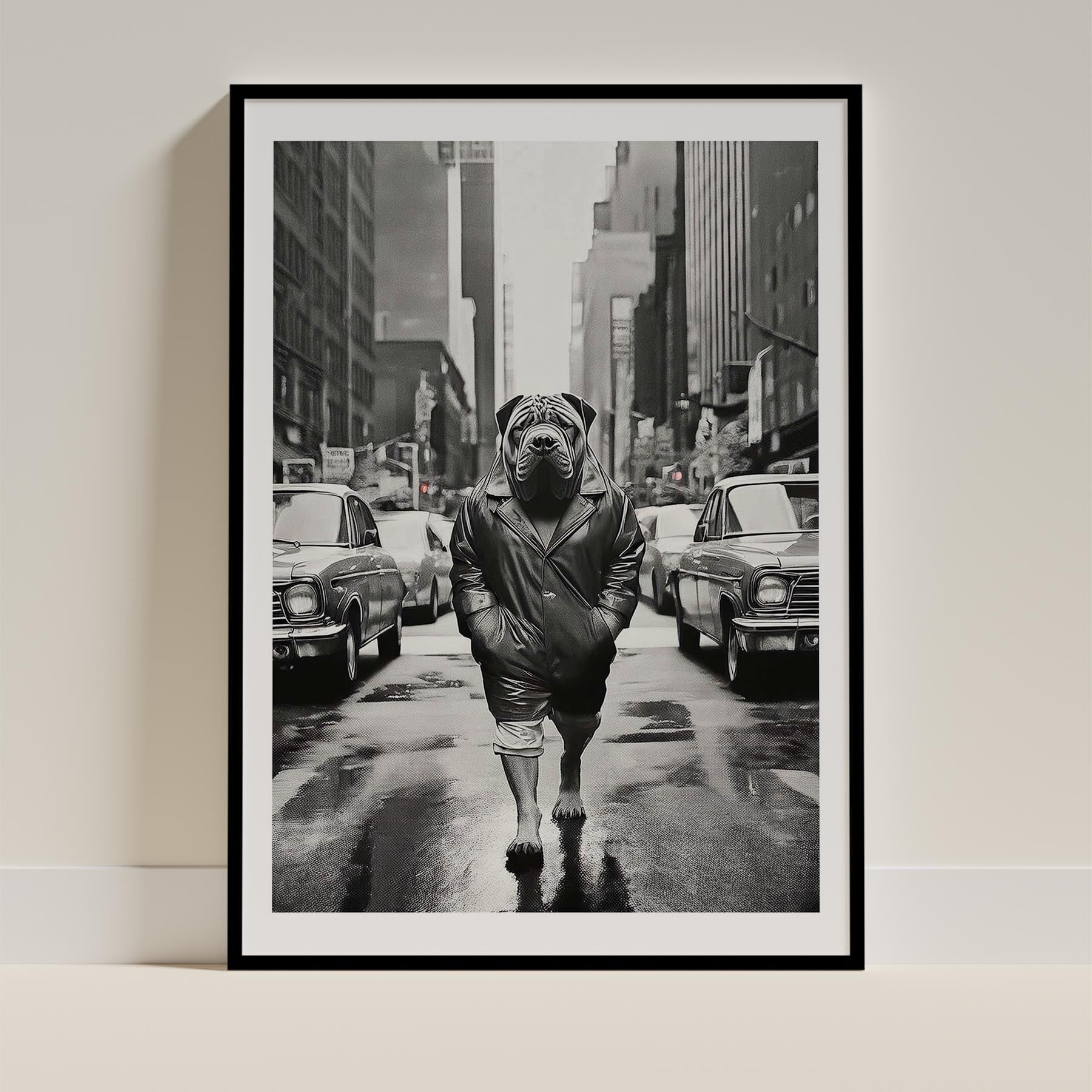 Shar Pei Dog Art Print Unframed | 6 Unique Designs | Wall Art Gift for Dog Lovers - Image 2 | Dogsy & Co