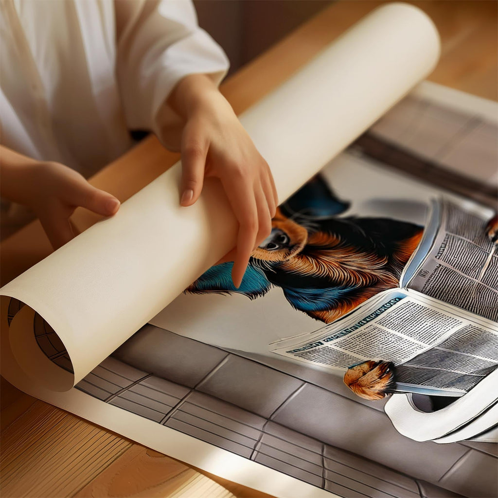 Dachshund Toilet Humour Dog Series 4 image 1