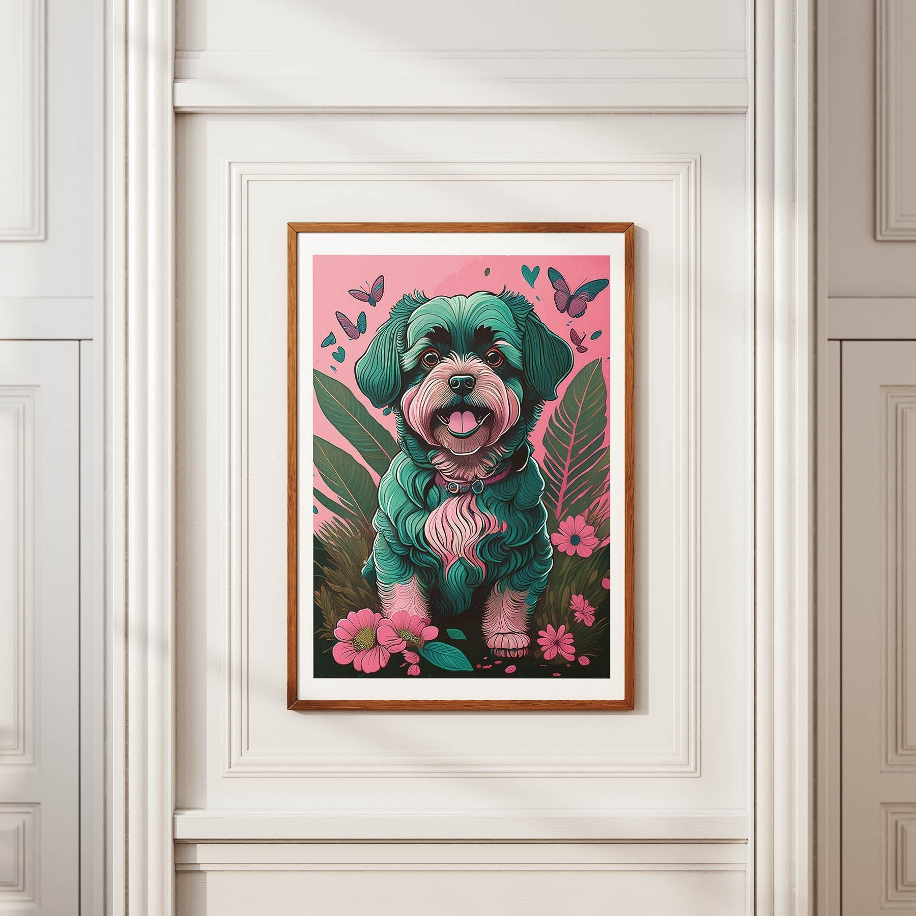 Havanese Flowery Dog image 3
