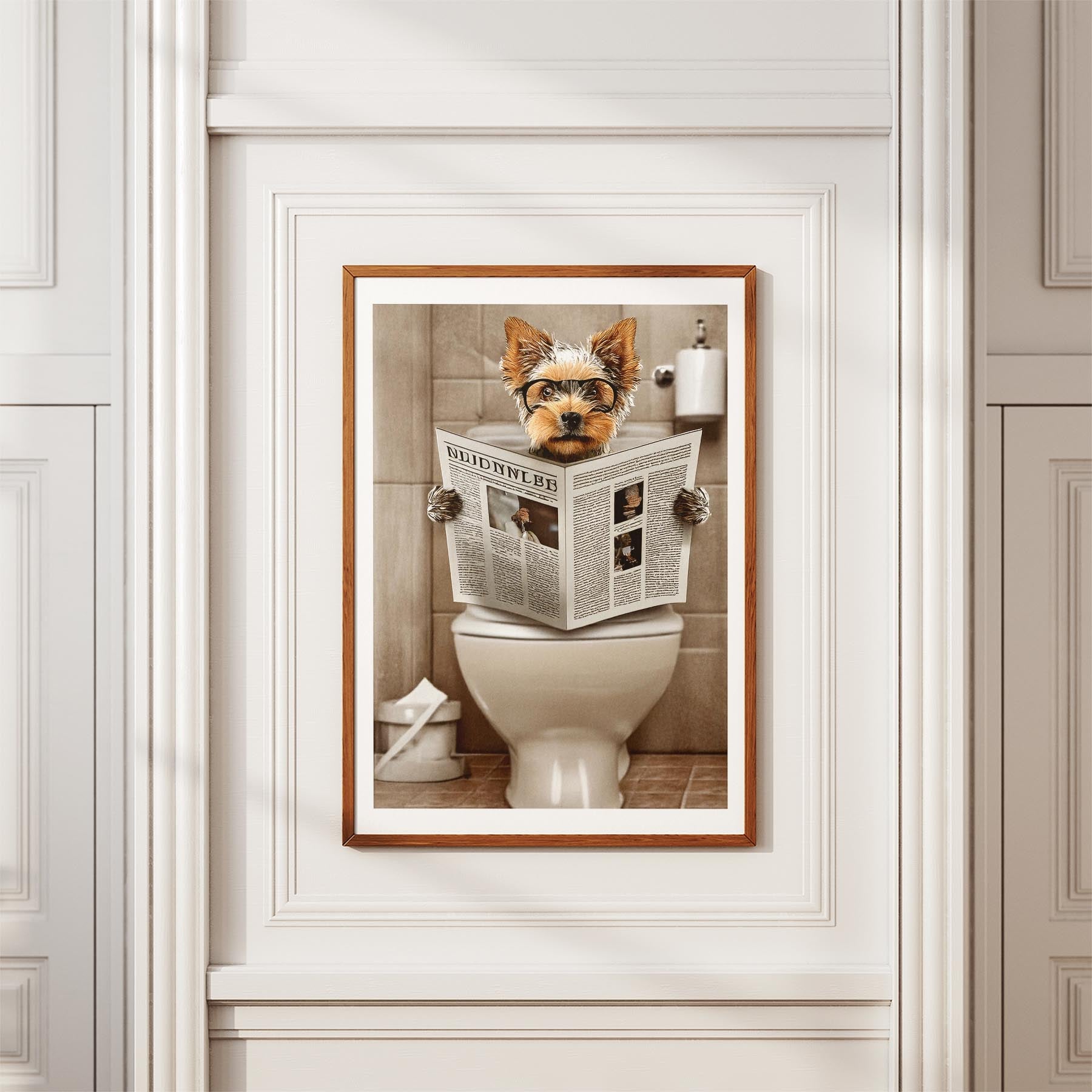 Australian Terrier Toilet Humour Dog Series 2 image 3