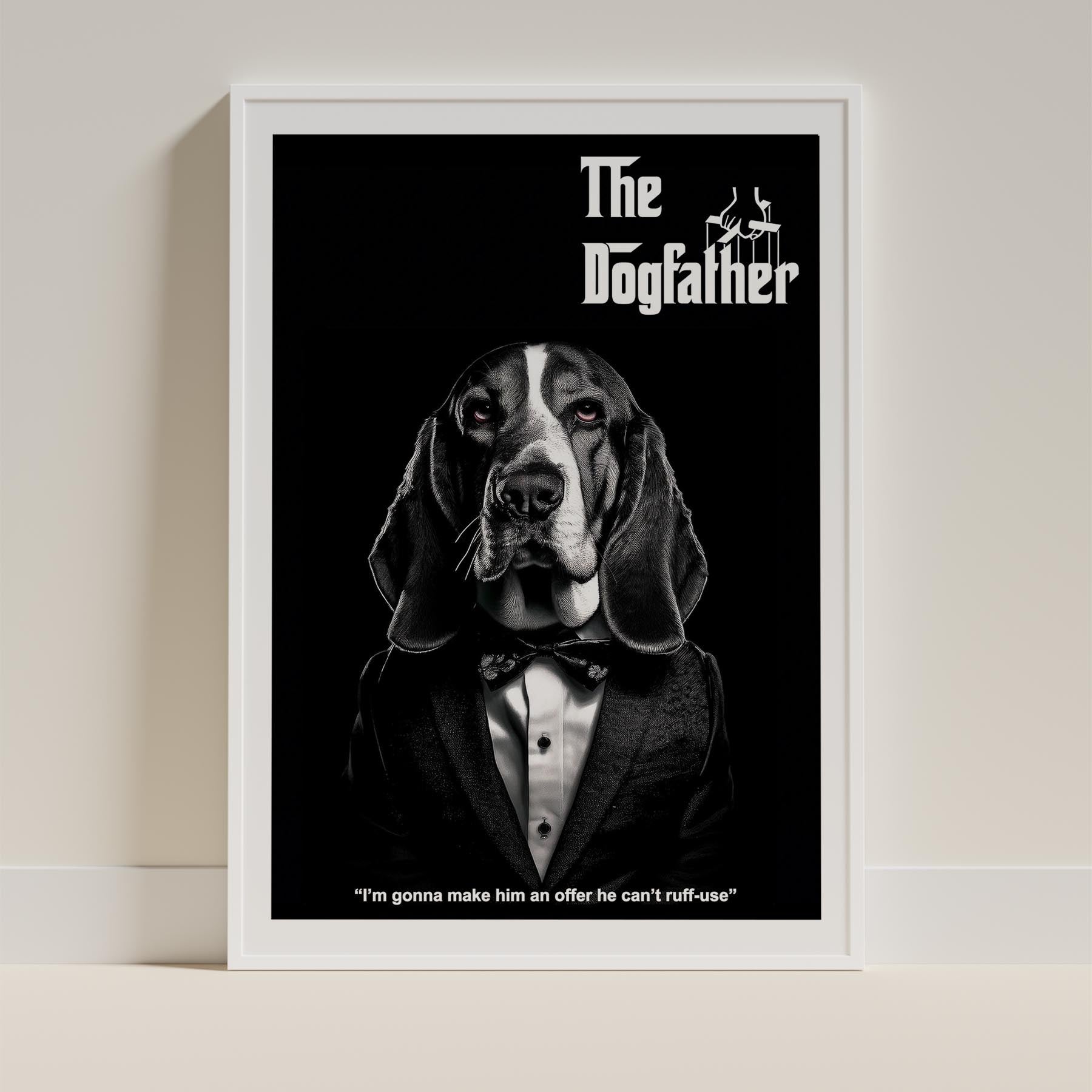 Basset Hound Mafia Dog Series image 9