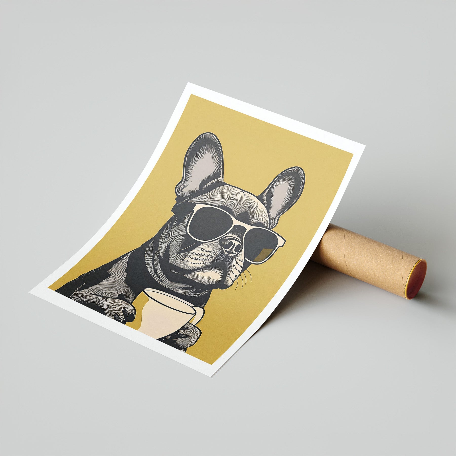 French Bulldog Chillin Coffee Dog image 5