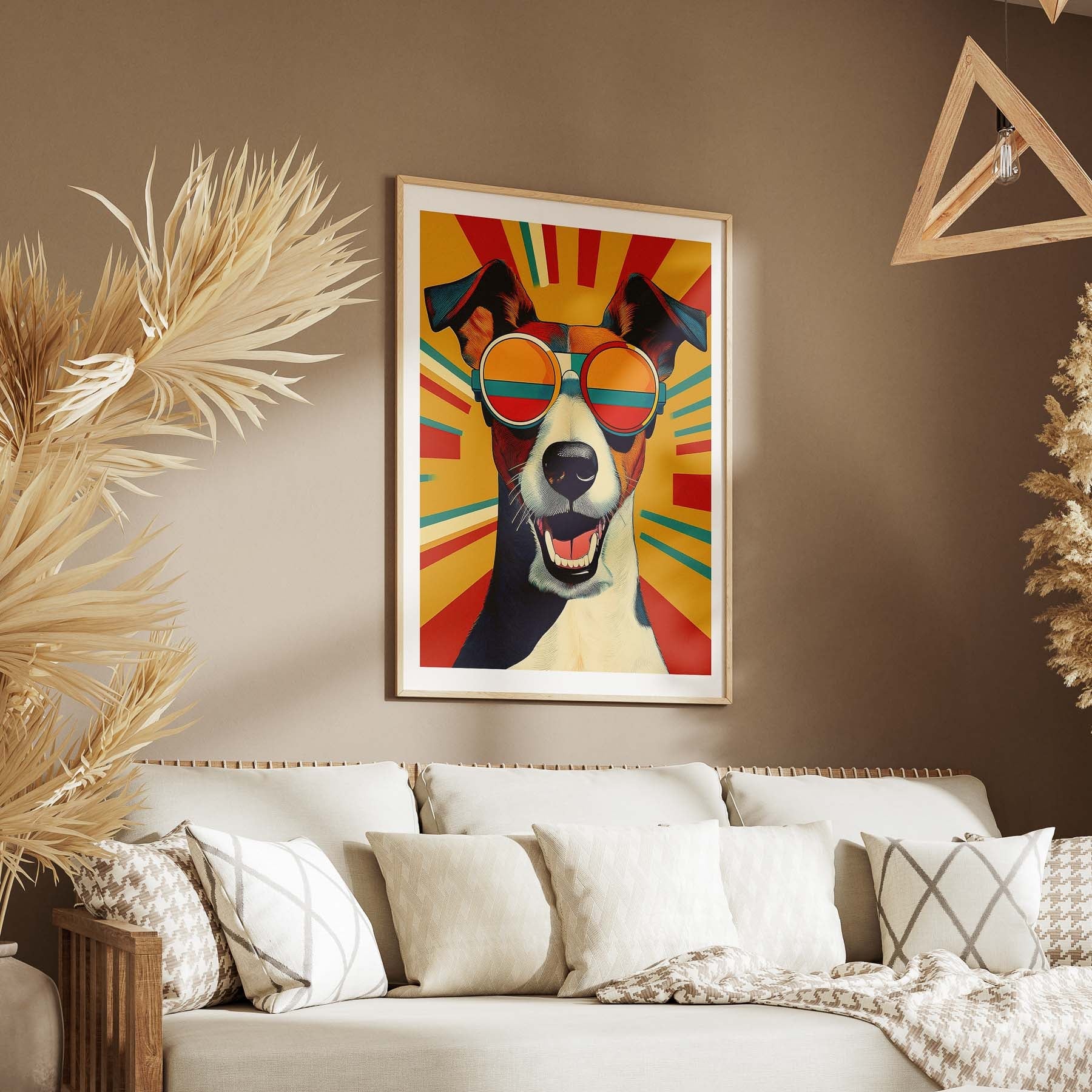 Fox Terrier In Colourful Sunnies 2 image 5